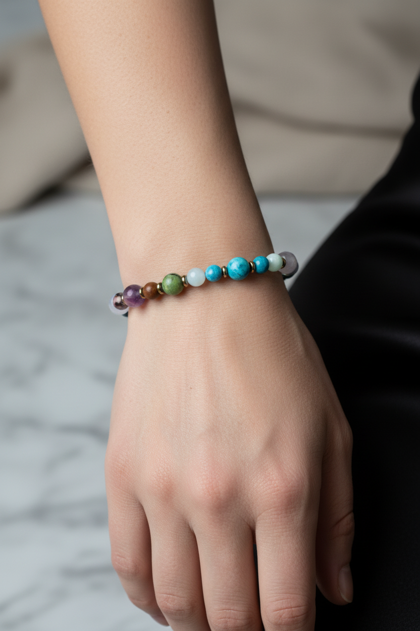 Laboratory Certified Taurus Zodiac Natural Stone Bracelet