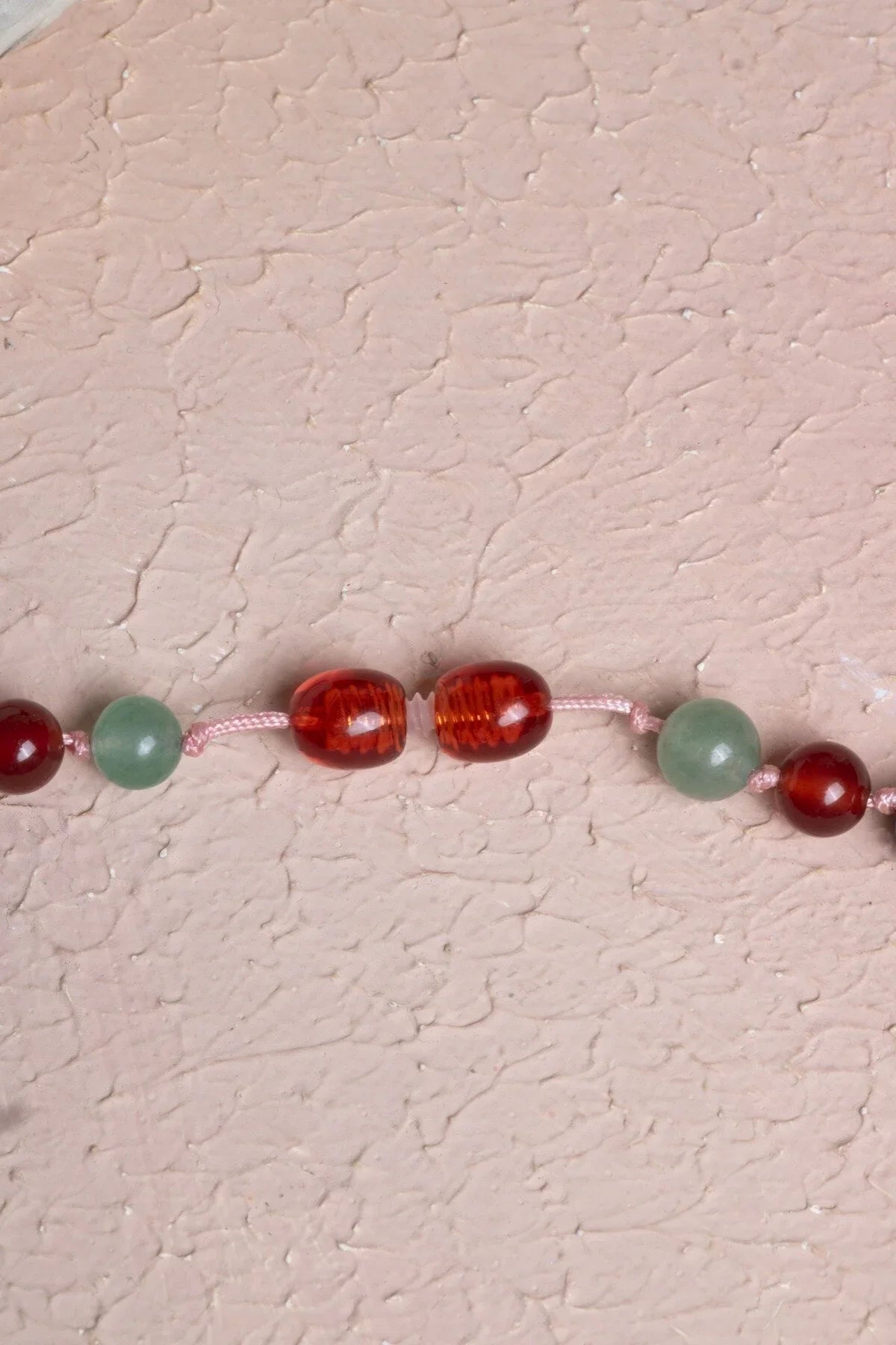 Laboratory Certified Red Agate, Green Aventurine, Lapis Lazuli, Rose Quartz, Amethyst, Howlite, Jade & Shungite Natural Stone Necklace