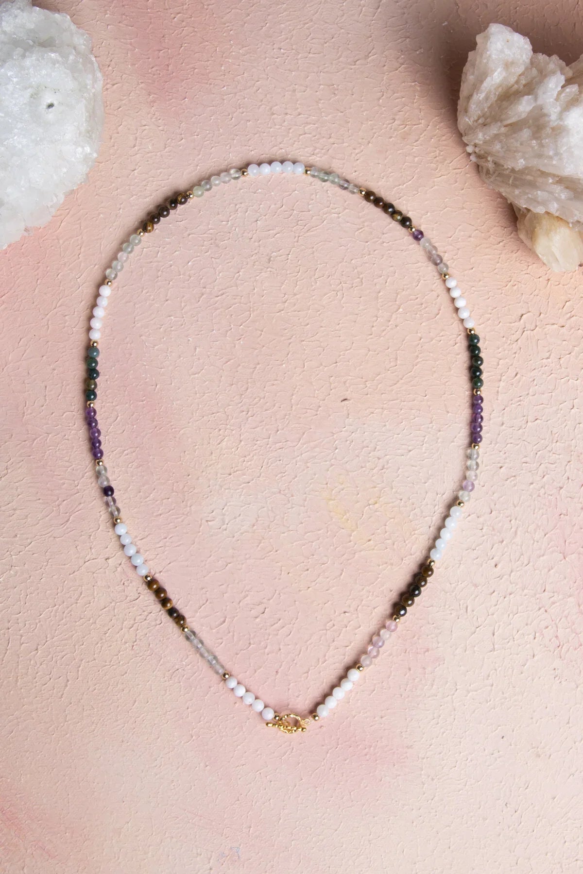 Laboratory Certified Cancer Zodiac Natural Stone Necklace