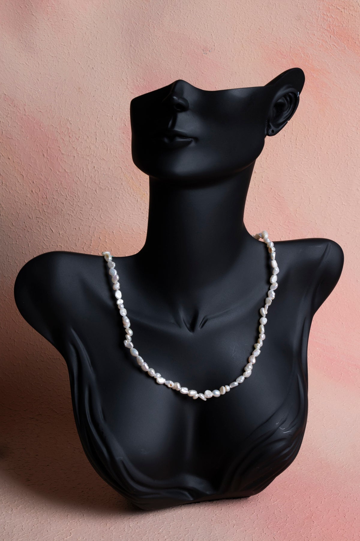 Laboratory Certified Pearl Natural Stone Necklace