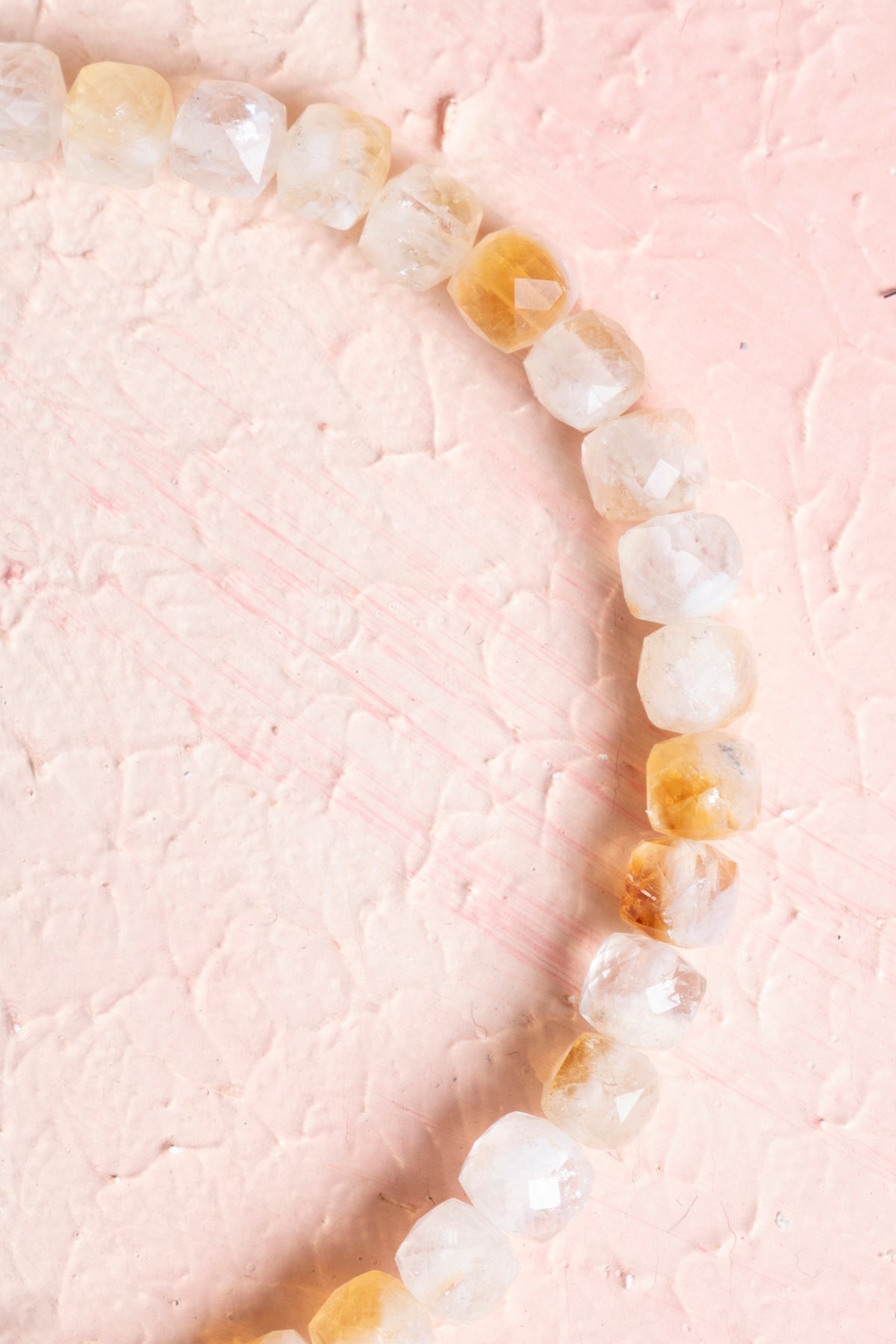 Laboratory Certified Citrine Natural Stone Bracelet