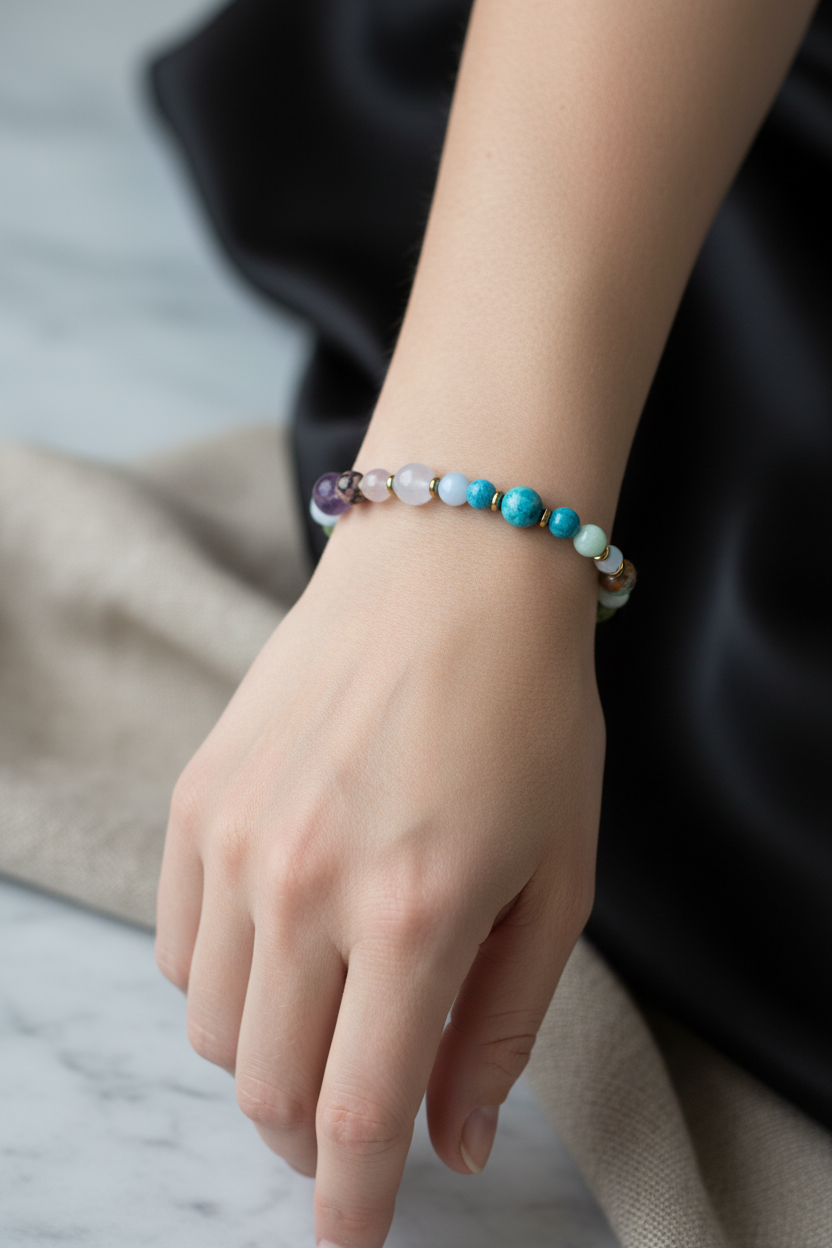 Laboratory Certified Taurus Zodiac Natural Stone Bracelet