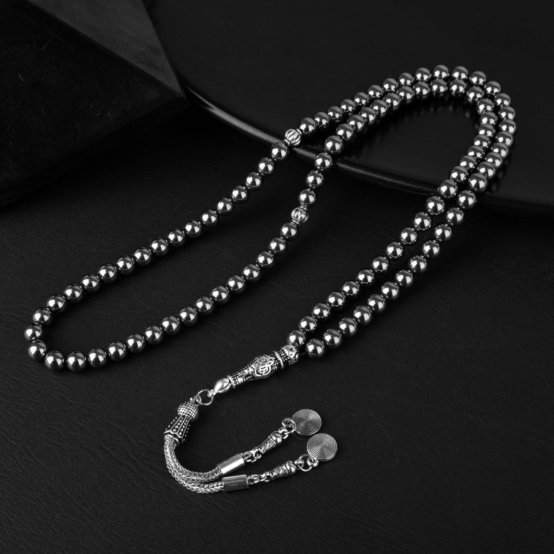 Laboratory Certified Trehartz Natural Gemstone Prayer Beads 99-Bead – 6mm