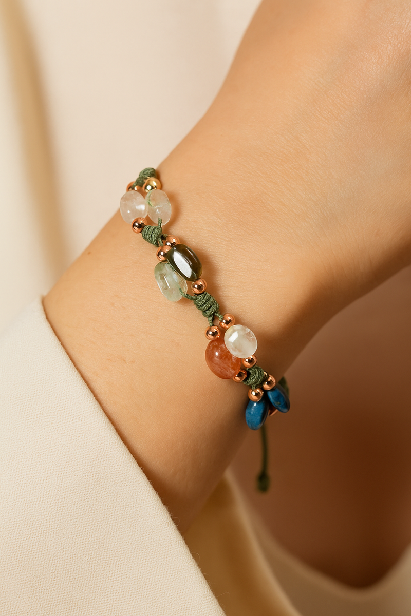 Laboratory Certified Libra Zodiac Natural Stone Bracelet