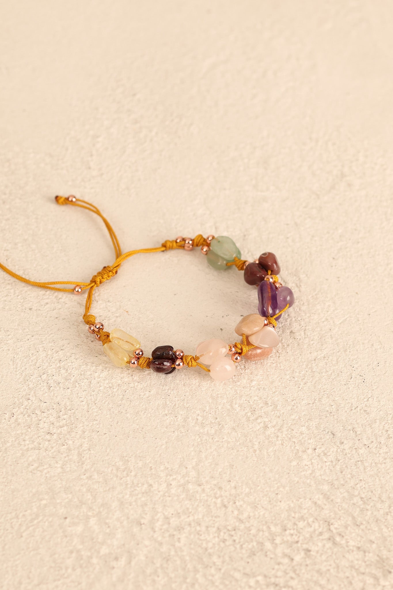 Laboratory Certified Aries Zodiac Natural Stone Bracelet