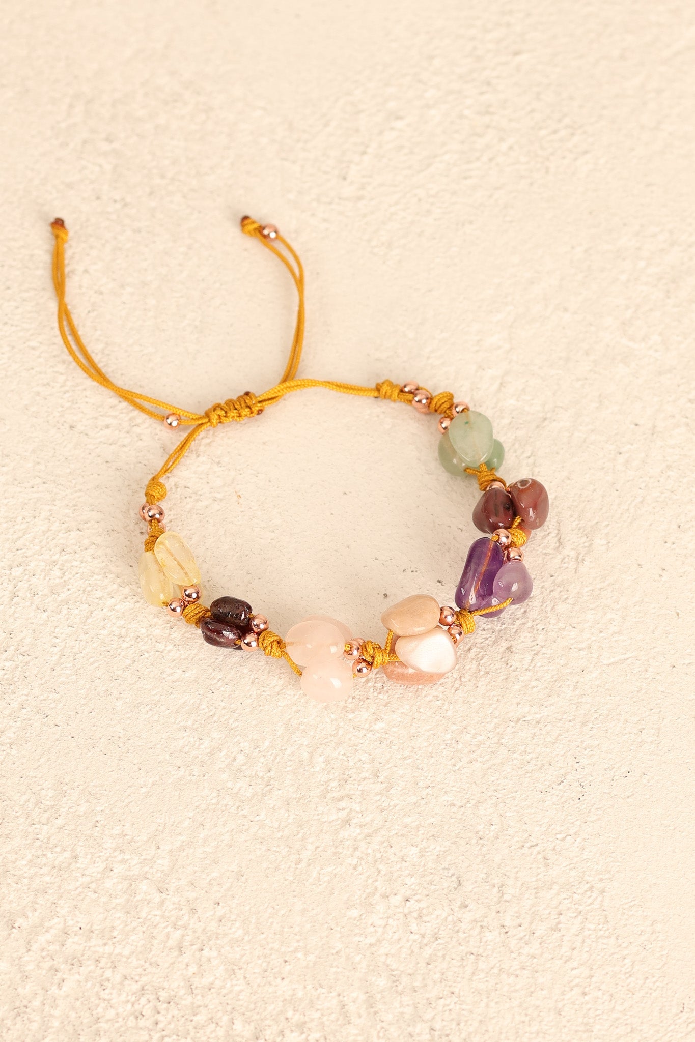 Laboratory Certified Aries Zodiac Natural Stone Bracelet