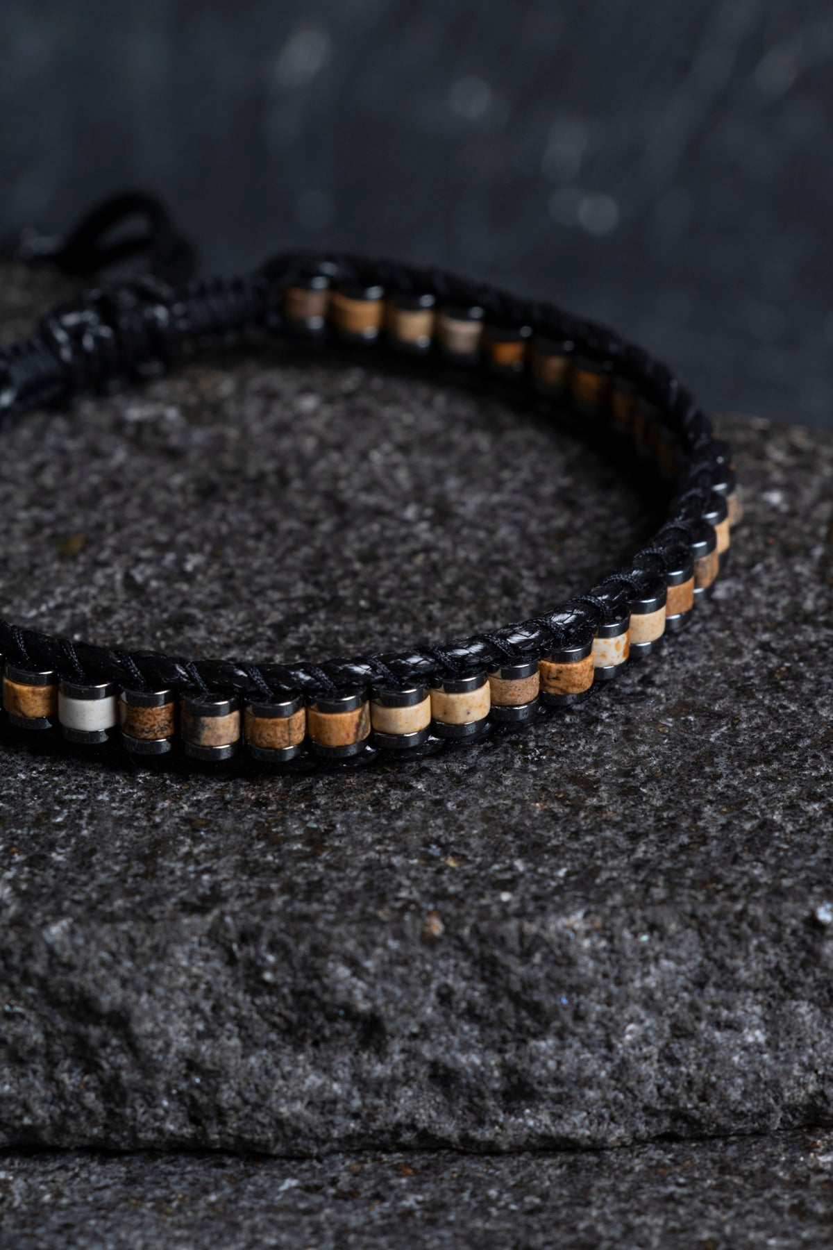 Laboratory Certified Jasper Natural Stone Bracelet