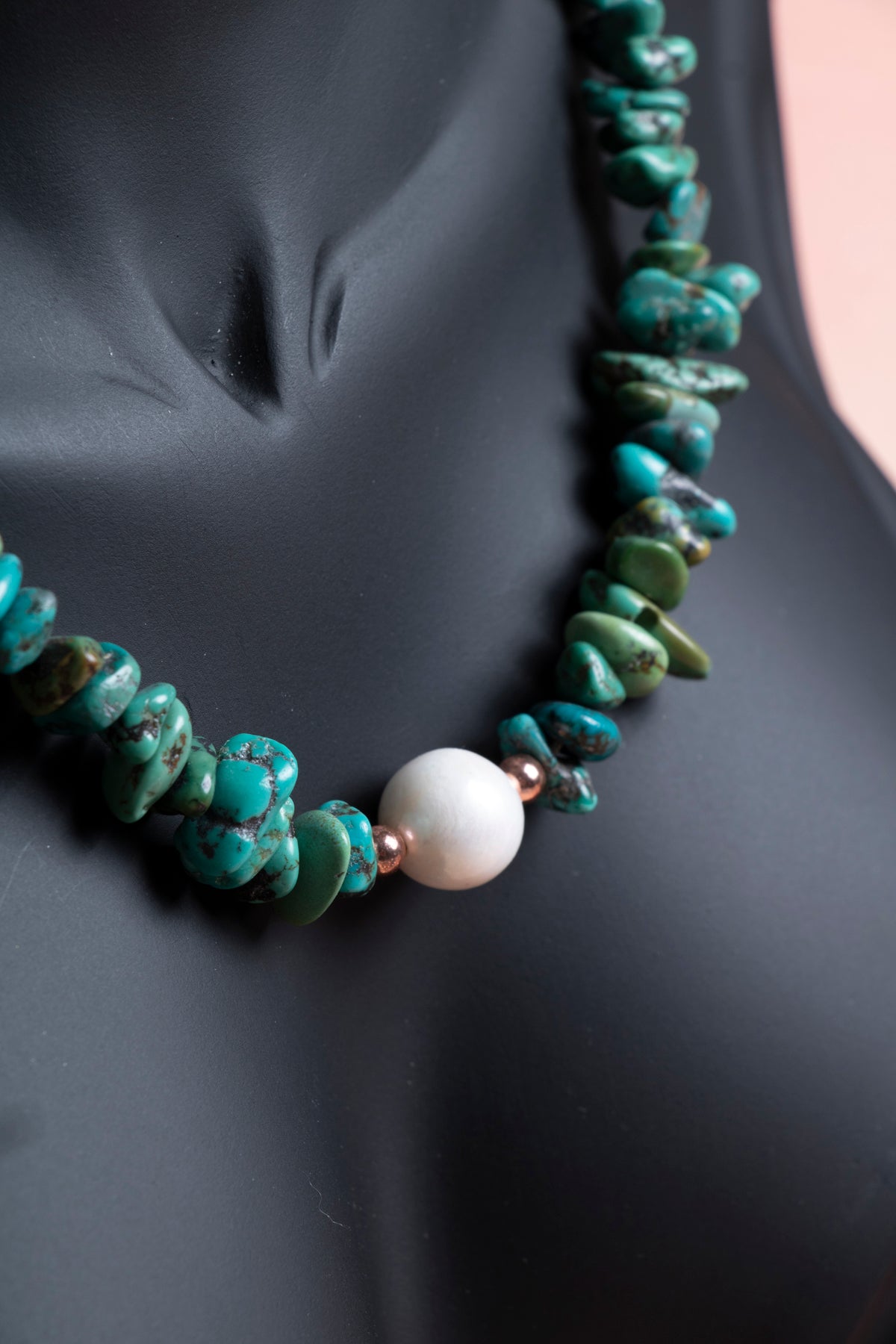 Laboratory Certified Turquoise Natural Stone 925 Sterling Silver Necklace