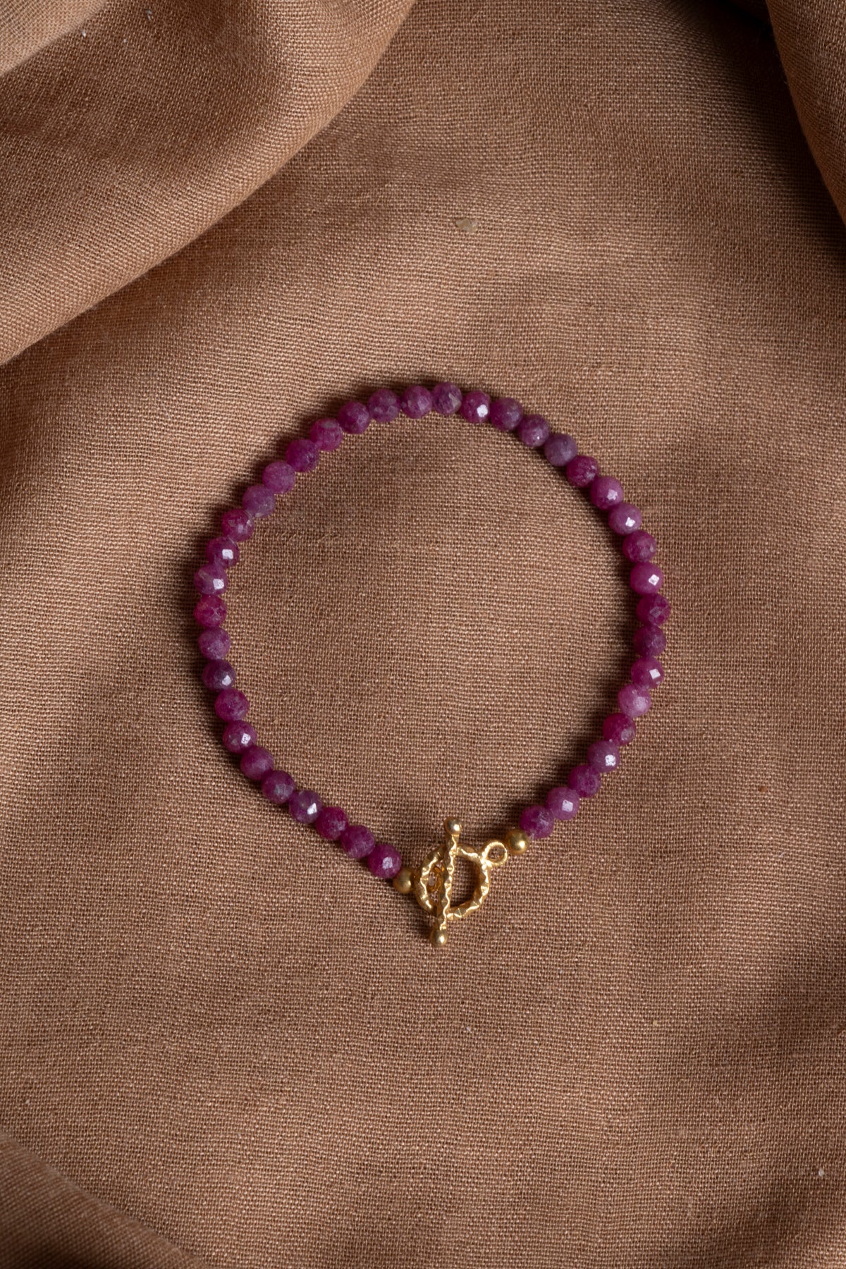 Laboratory Certified Ruby 925 Sterling Silver Bracelet