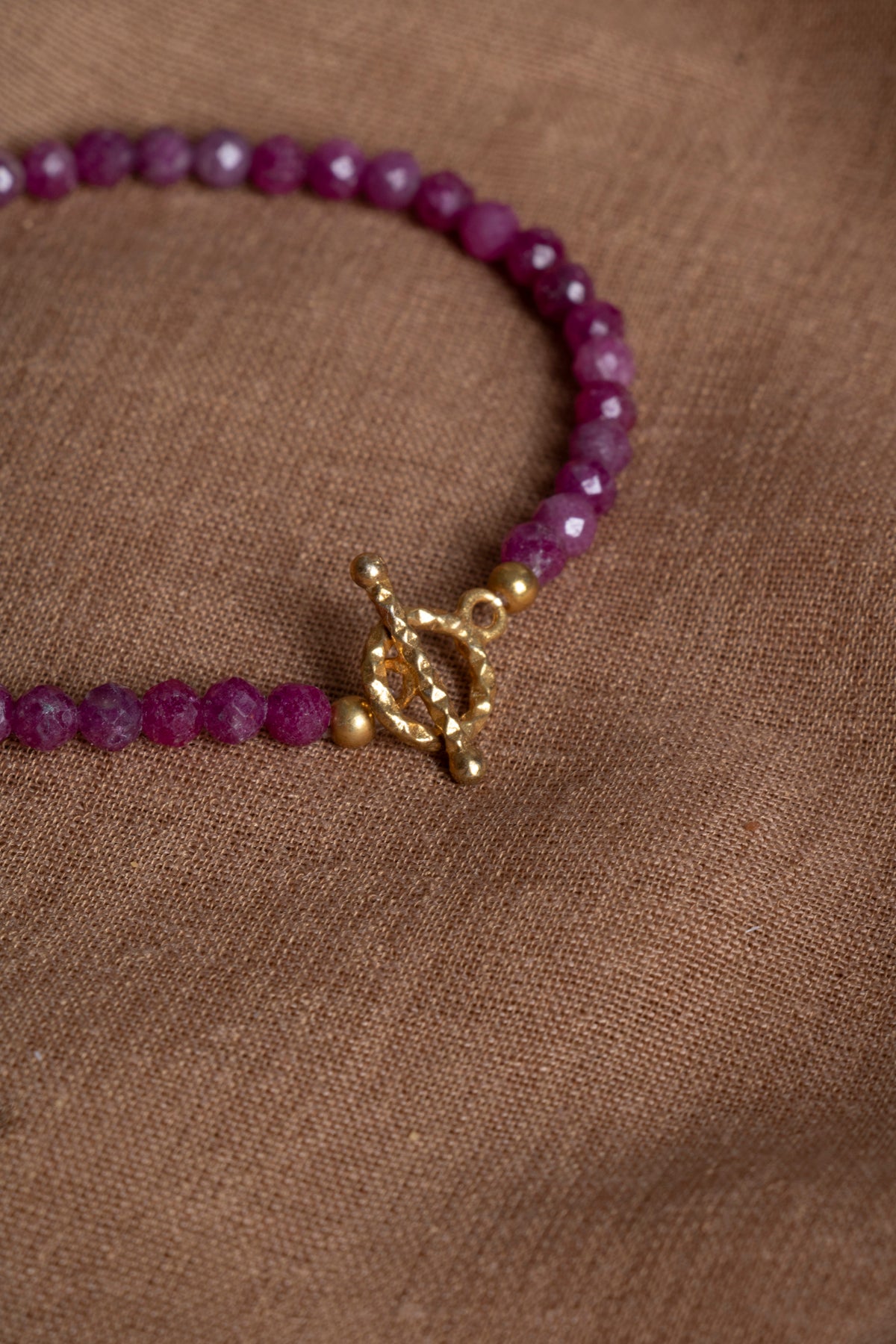 Laboratory Certified Ruby 925 Sterling Silver Bracelet