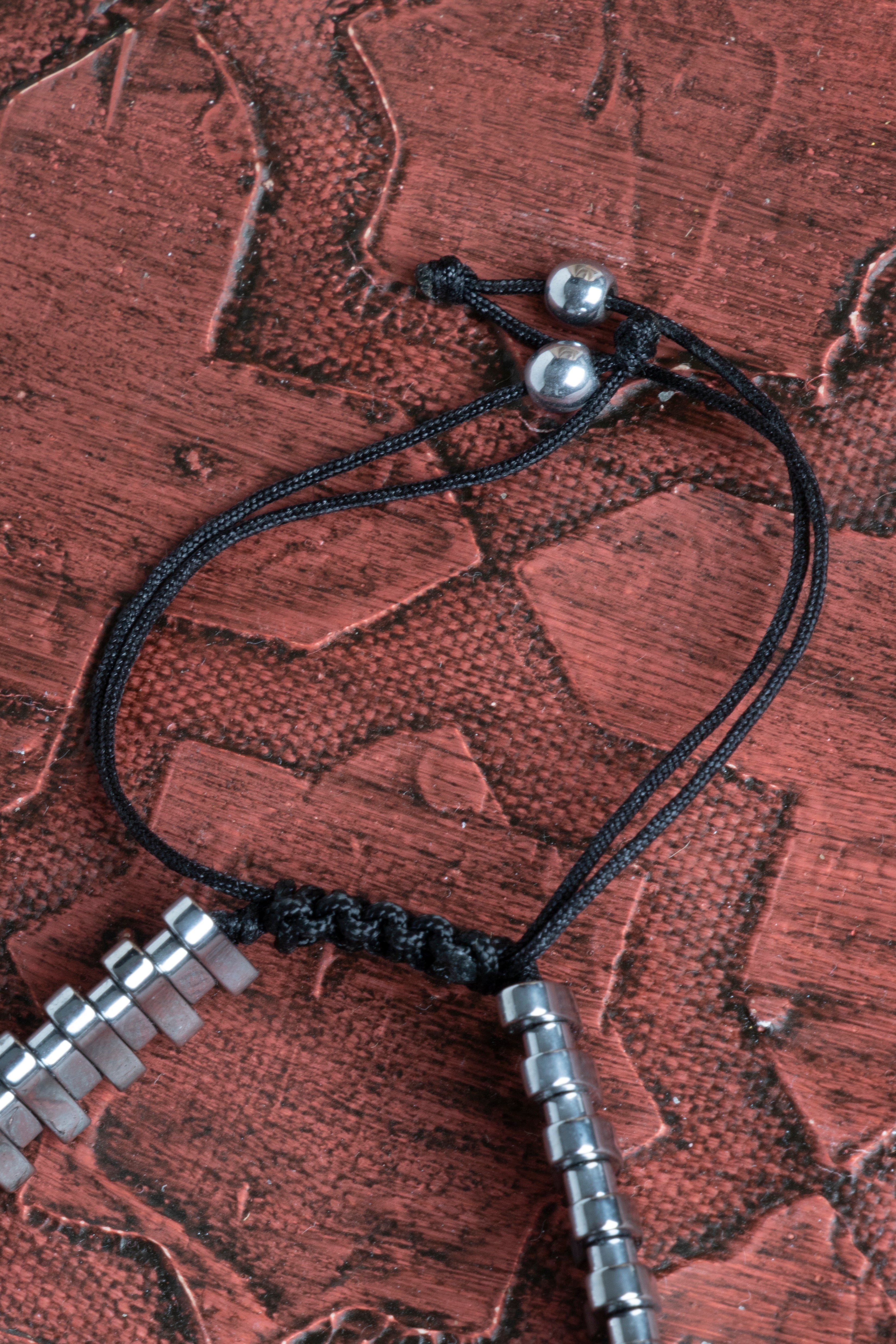 Laboratory Certified Hematite Natural Stone Bracelet