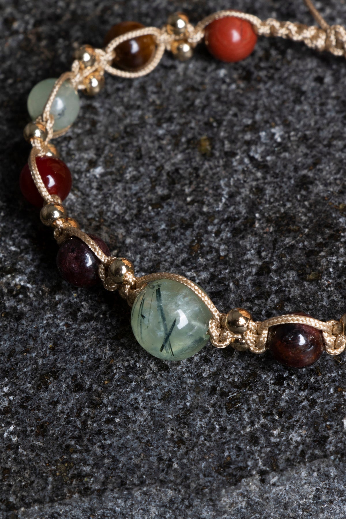 Laboratory Certified Capricorn Zodiac Natural Stone Bracelet