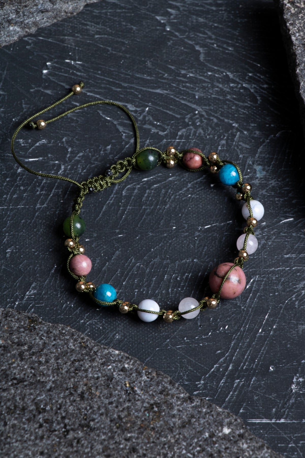 Laboratory Certified Taurus Zodiac Natural Stone Bracelet