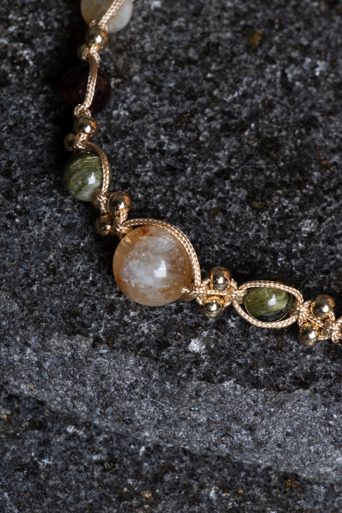 Laboratory Certified Leo Zodiac Natural Stone Bracelet