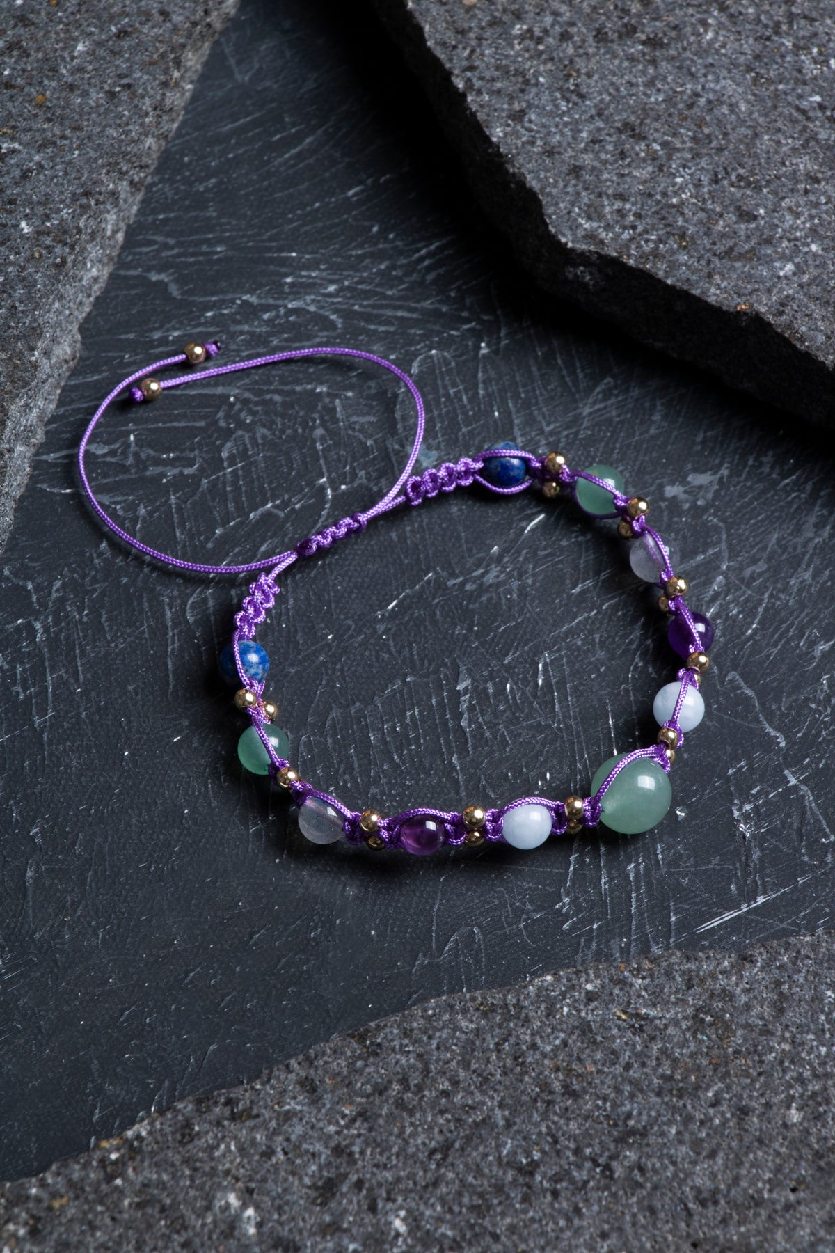 Laboratory Certified Sagittarius Zodiac Natural Stone Bracelet