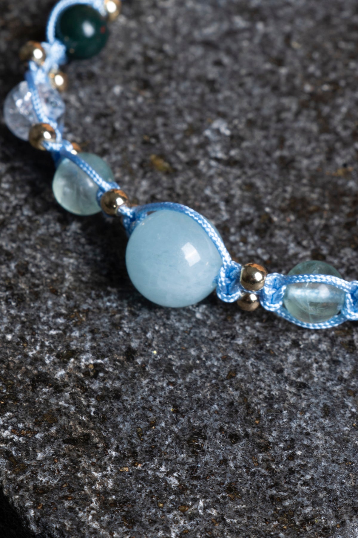 Laboratory Certified Pisces Zodiac Natural Stone Bracelet