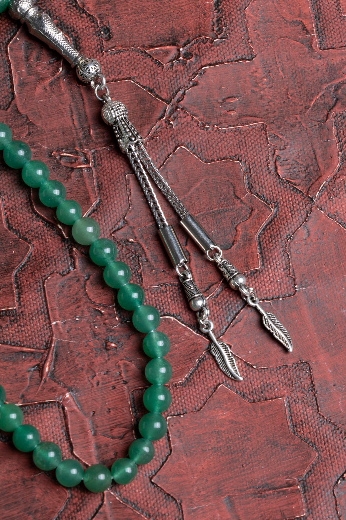 Laboratory Certified Green Aventurine Natural Stone Prayer Beads 99 Beads – 6 mm