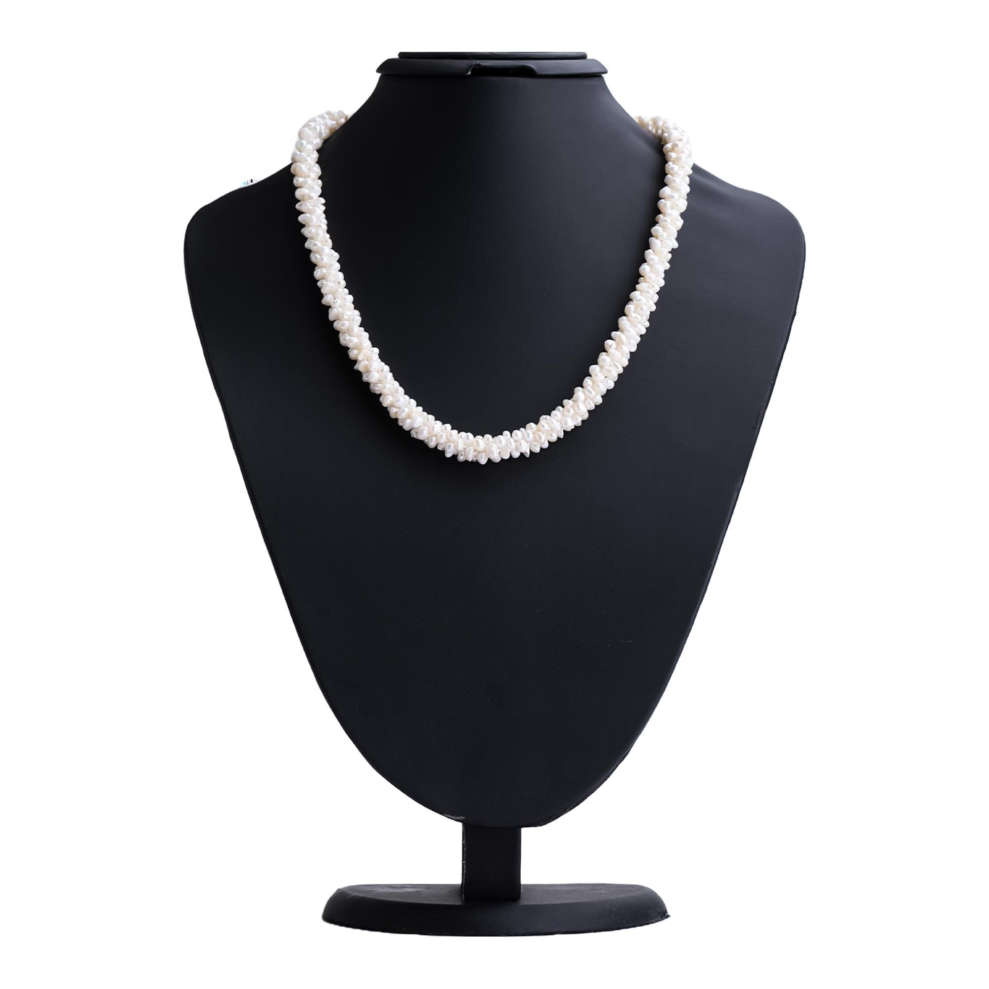 Laboratory Certified Burma Pearl 925 Sterling Silver Necklace