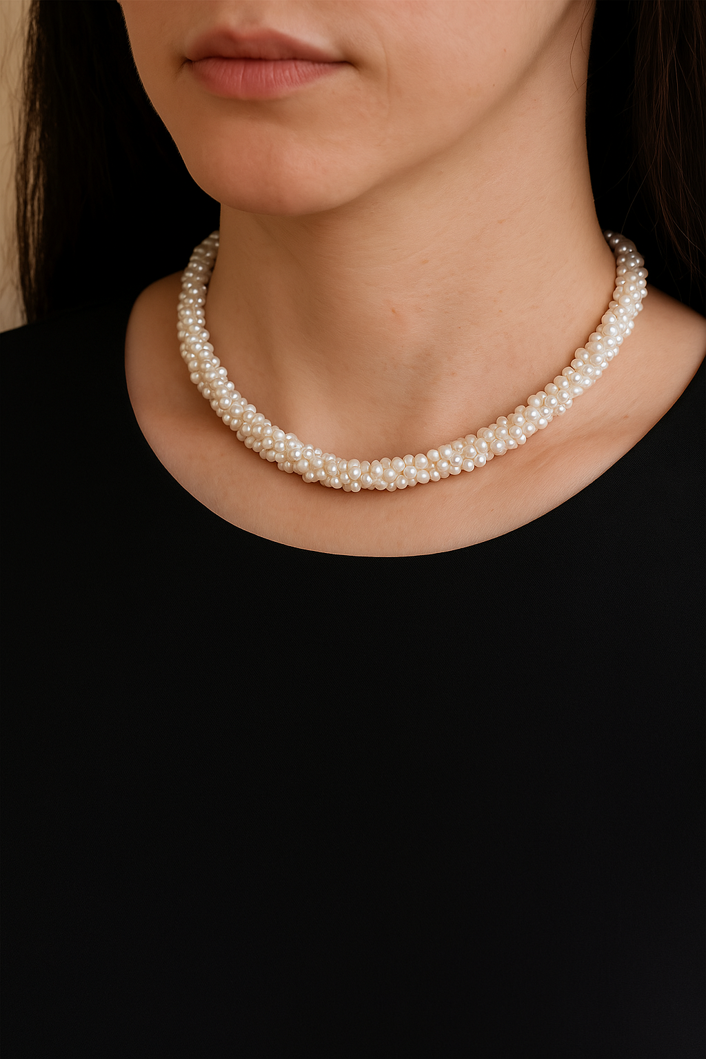 Laboratory Certified Burma Pearl 925 Sterling Silver Necklace