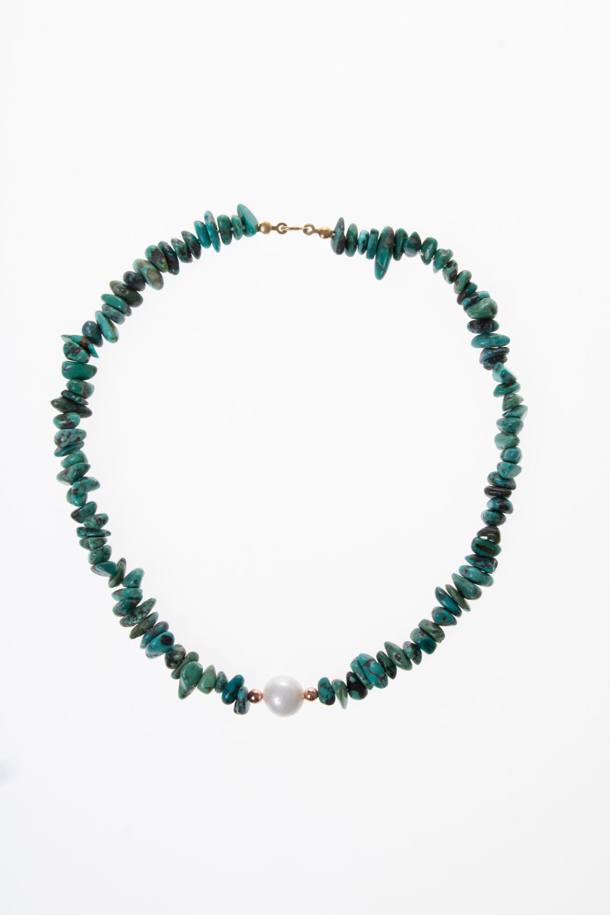 Laboratory Certified Turquoise Natural Stone 925 Sterling Silver Necklace