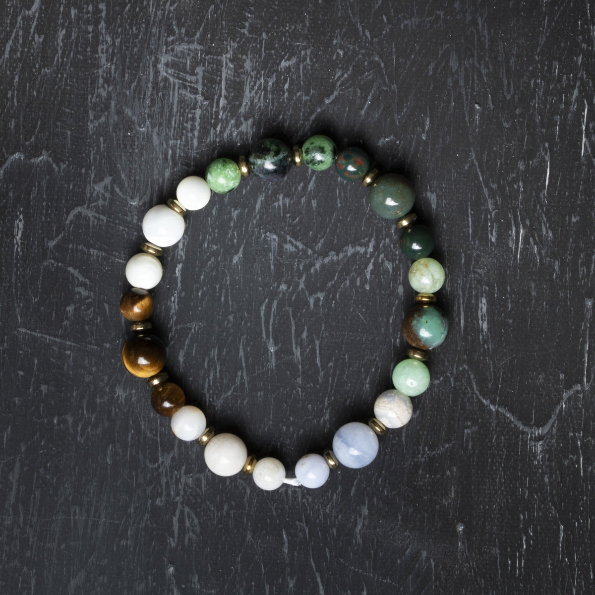 Laboratory Certified Cancer Zodiac Natural Stone Bracelet