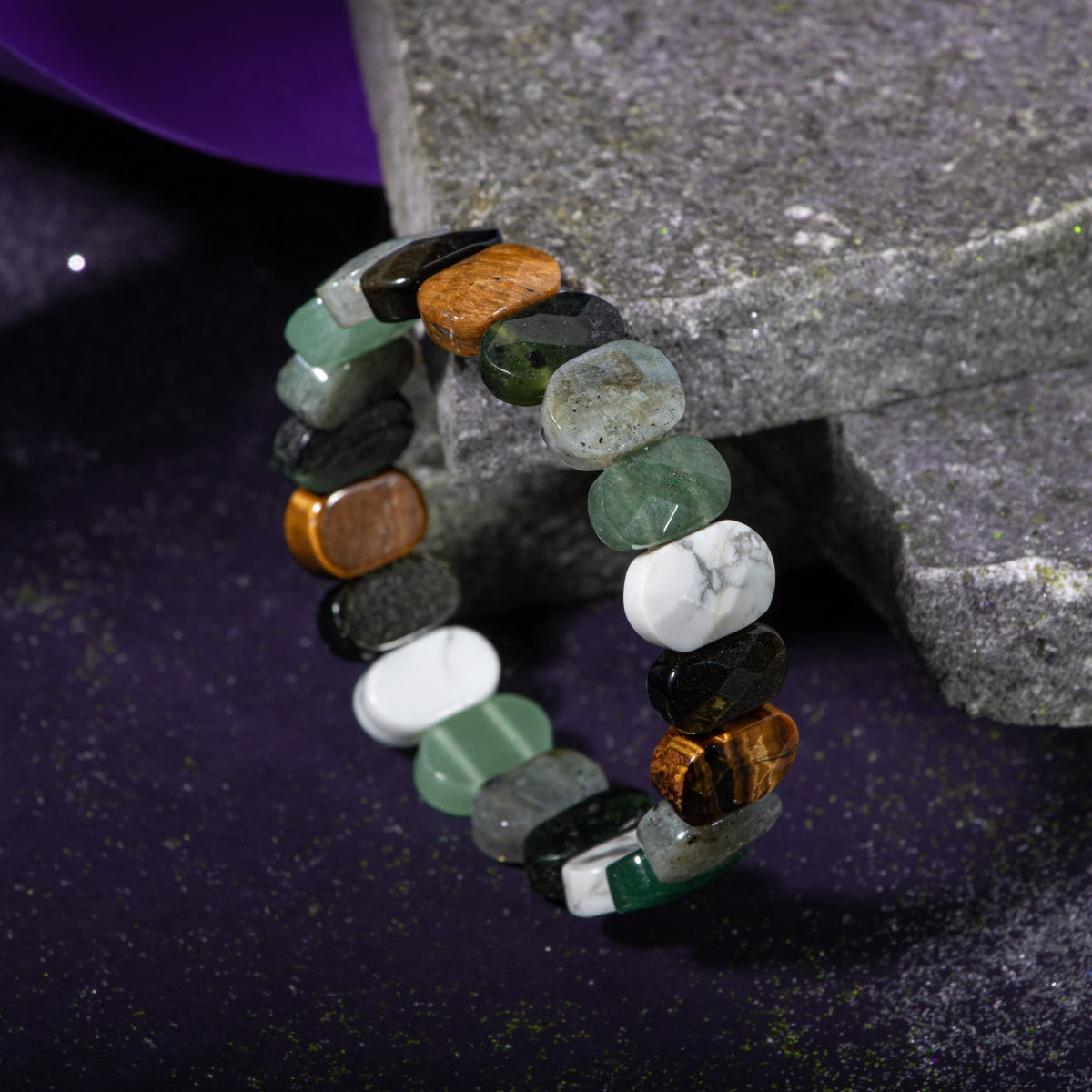 Laboratory Certified Cancer Zodiac Natural Stone Bracelet