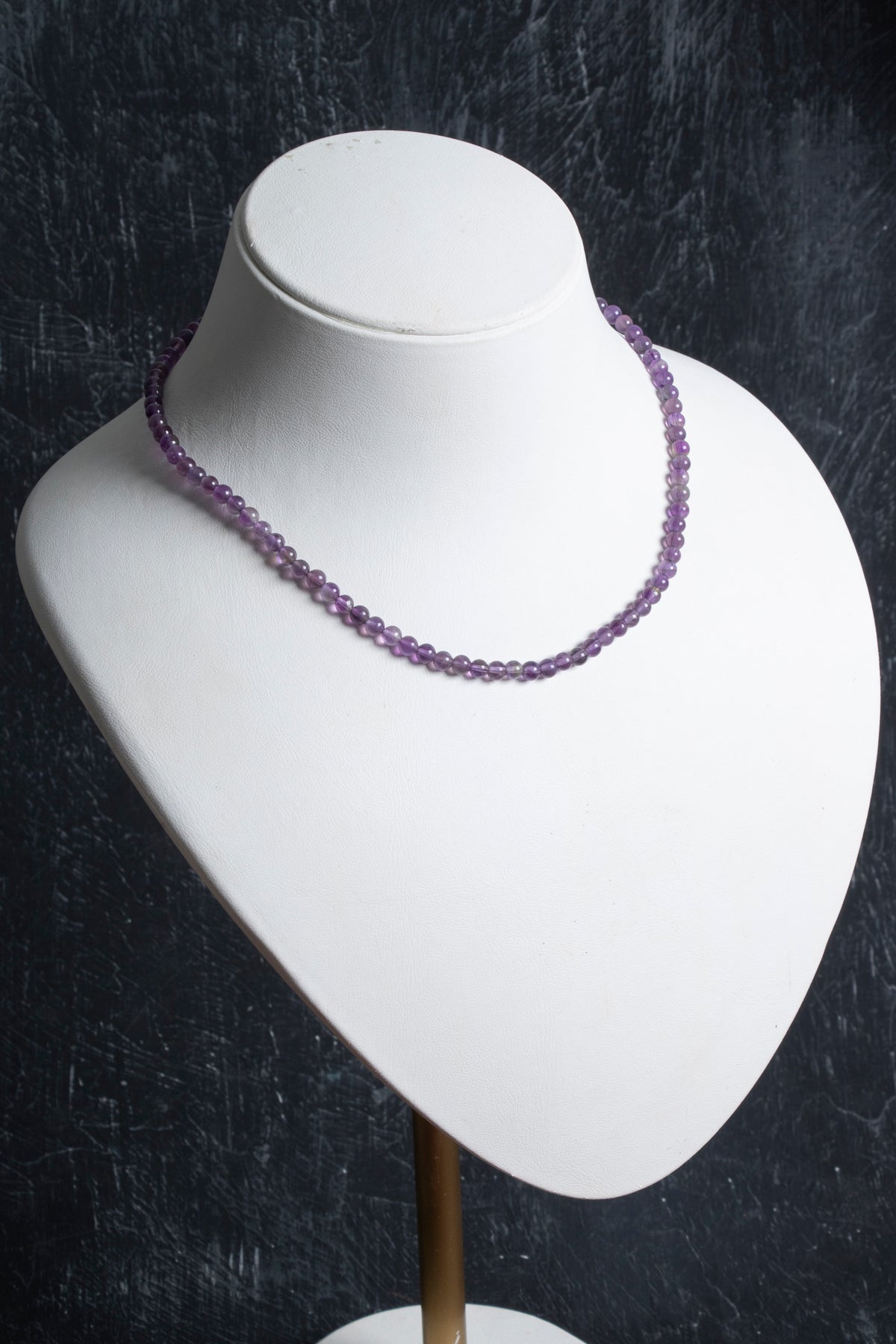 Sertifikalı Ametist Doğal Taş Kolye