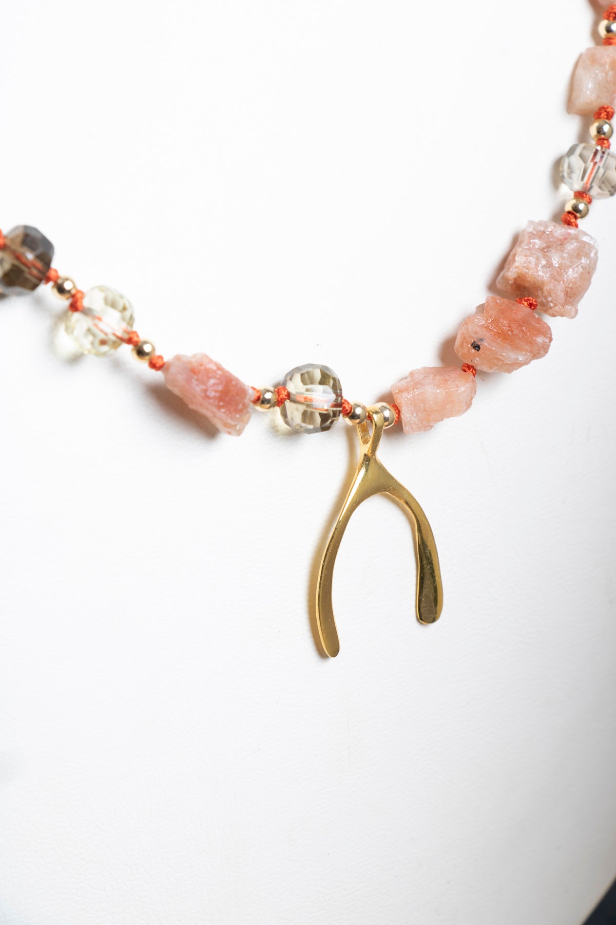 Sertifikalı Güneş Taşı Gümüş Aparat Kapama Doğal Taş Kolye