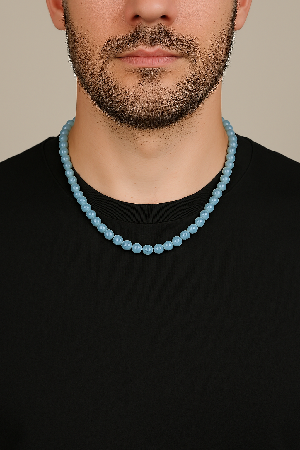 Laboratory Certified Topaz Natural Stone Necklace