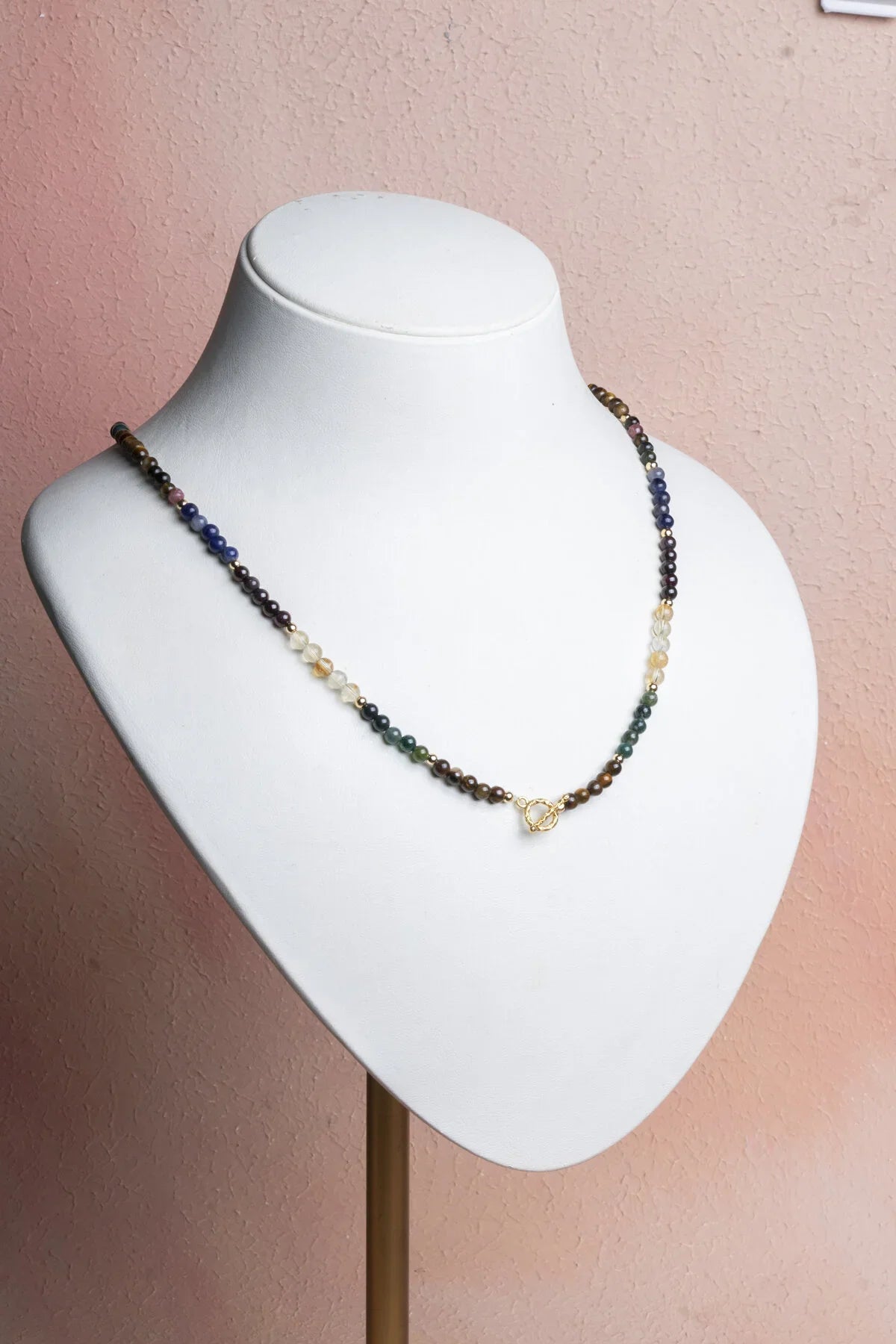 Laboratory Certified Leo Zodiac Natural Stone Necklace