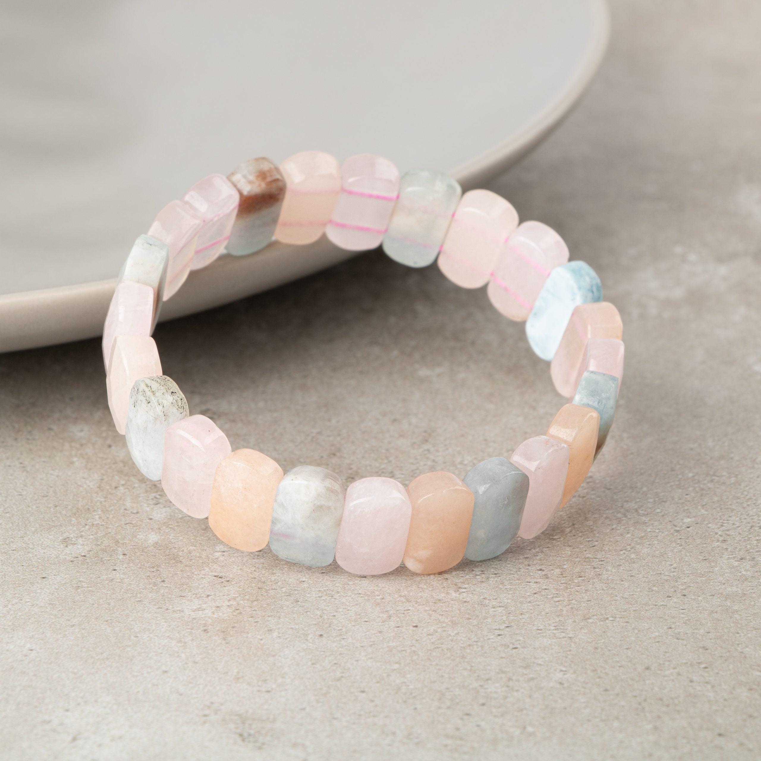Certified Heliodor (Helidor) Wide Cut Natural Gemstone Bracelet
