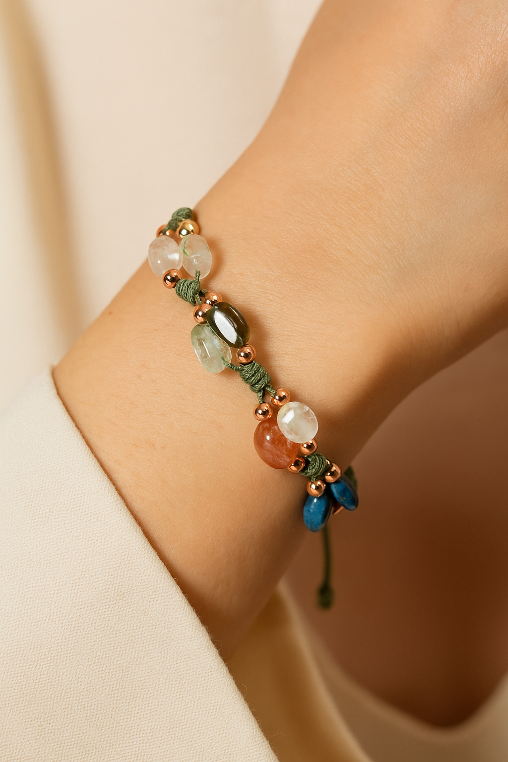 Laboratory Certified Libra Zodiac Natural Stone Bracelet