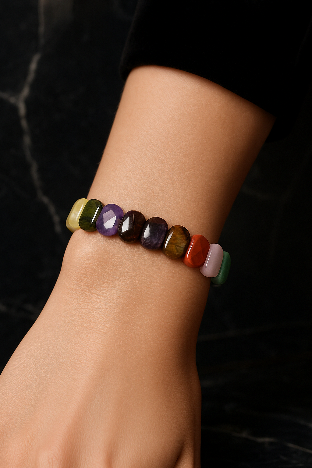 Laboratory Certified All-Zodiac Compatible Natural Stone Bracelet