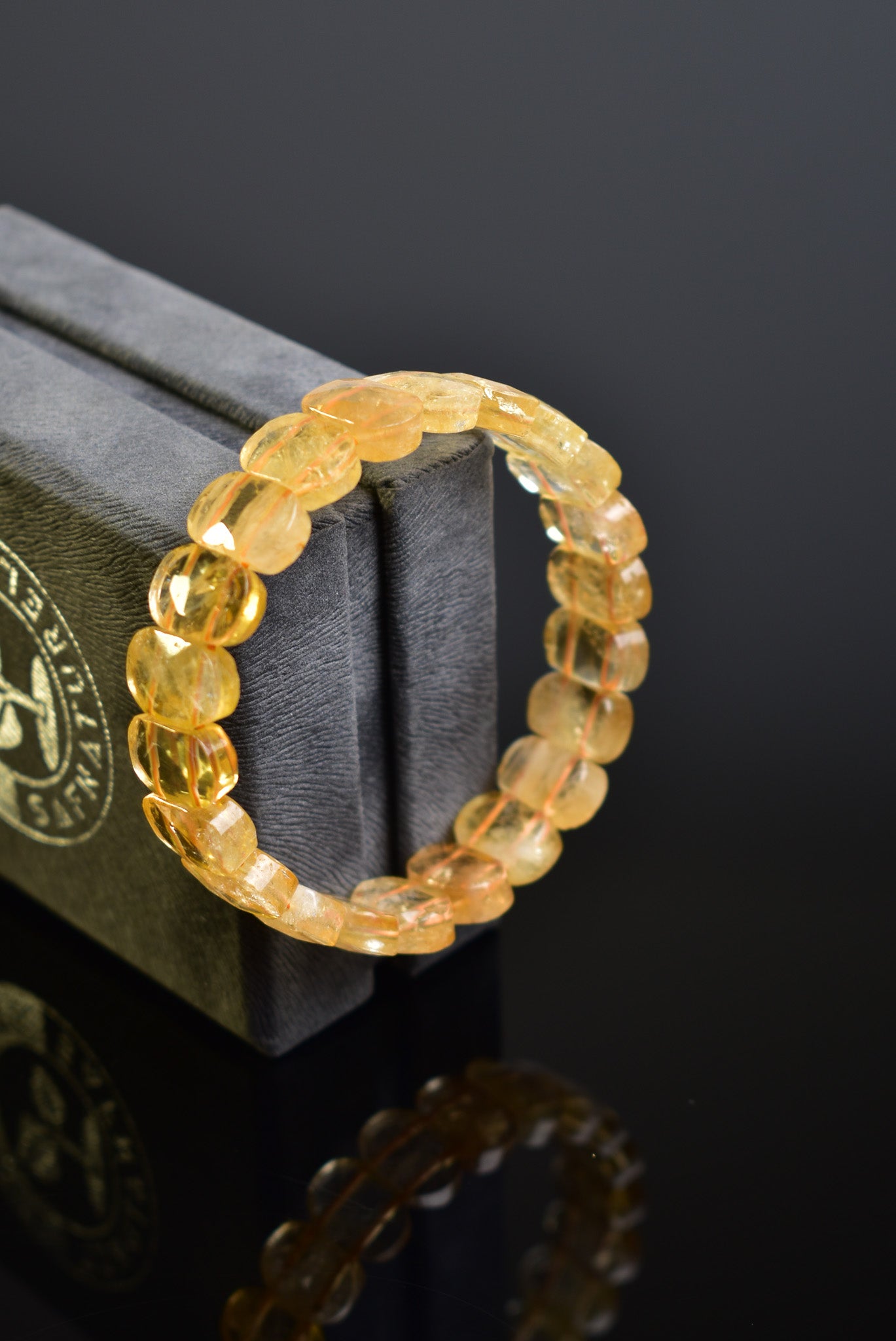 Citrine Natural Stone Bracelet