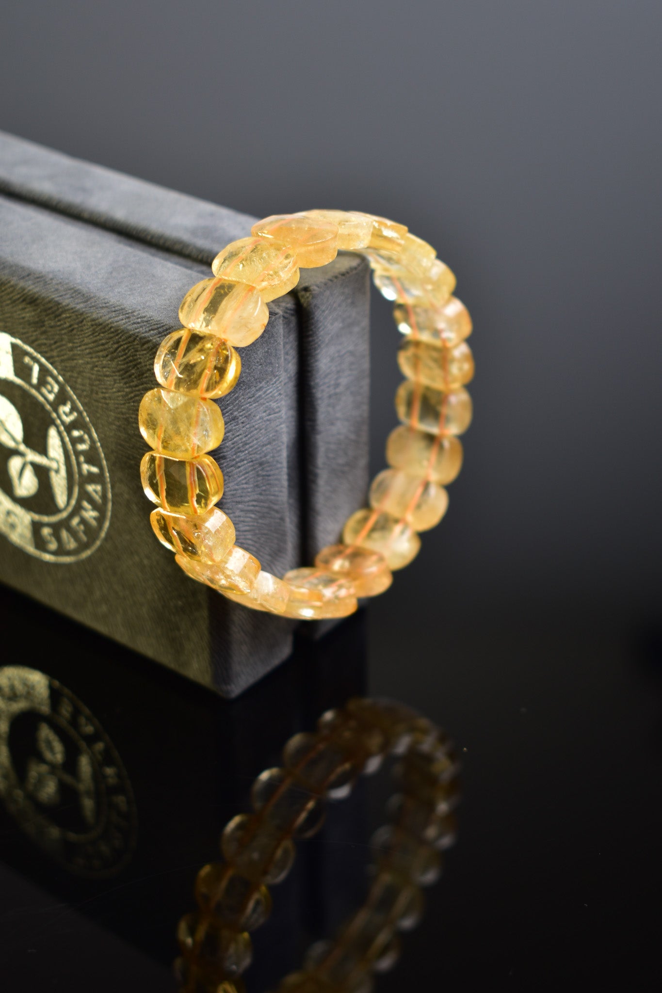 Citrine Natural Stone Bracelet