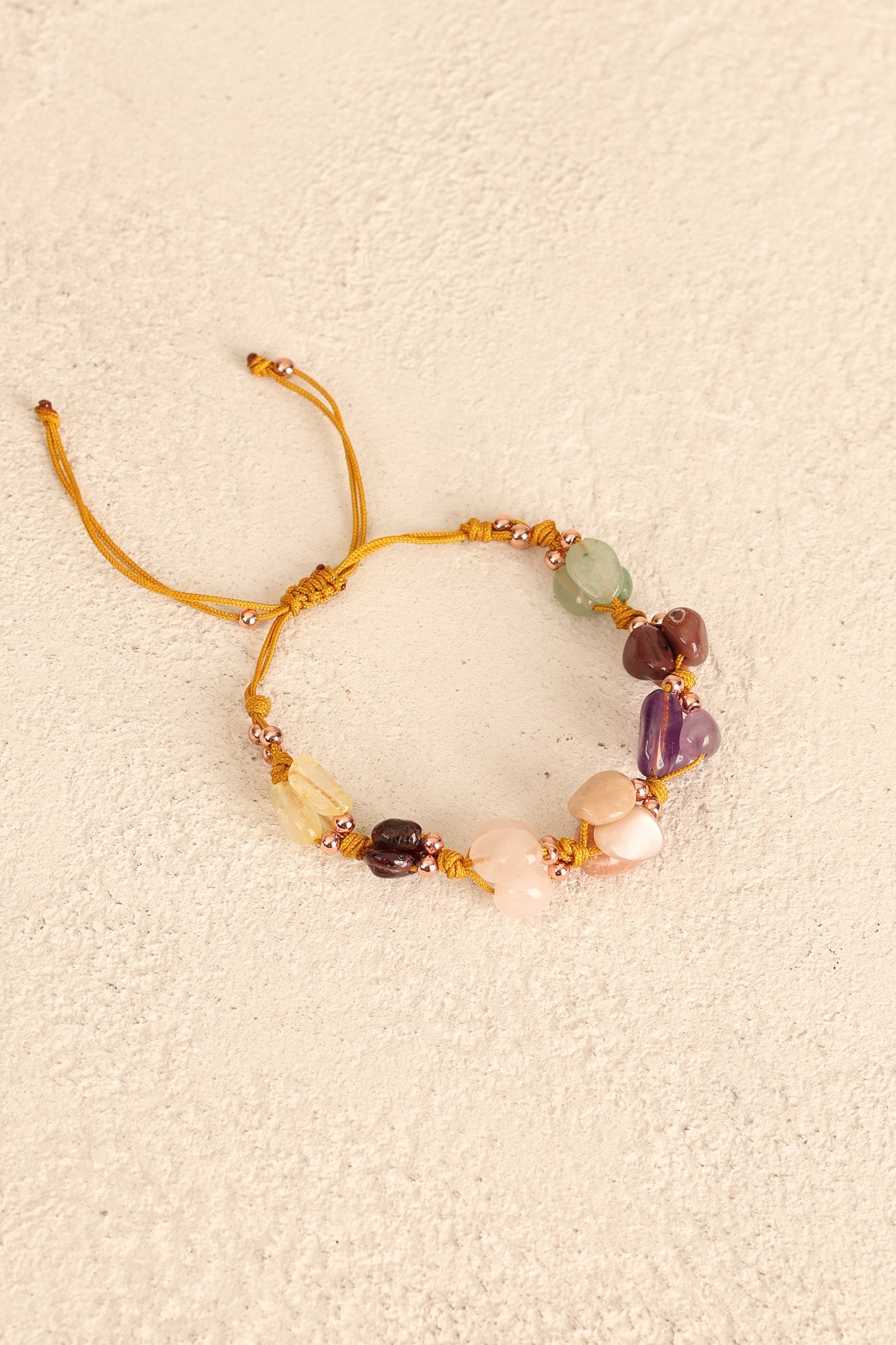 Laboratory Certified Aries Zodiac Natural Stone Bracelet