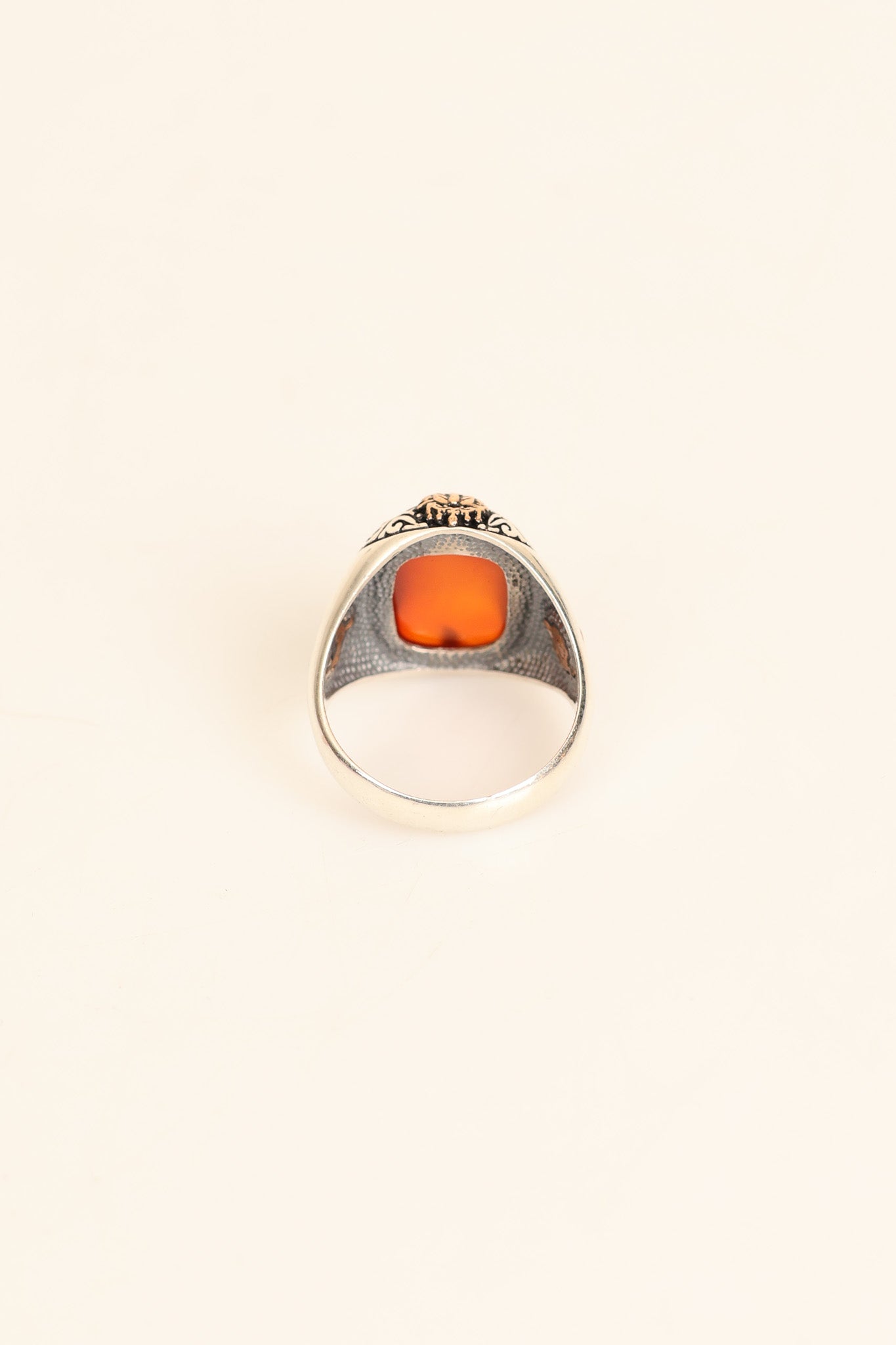 Laboratory Certified Natural Agate 925 Sterling Silver Ring
