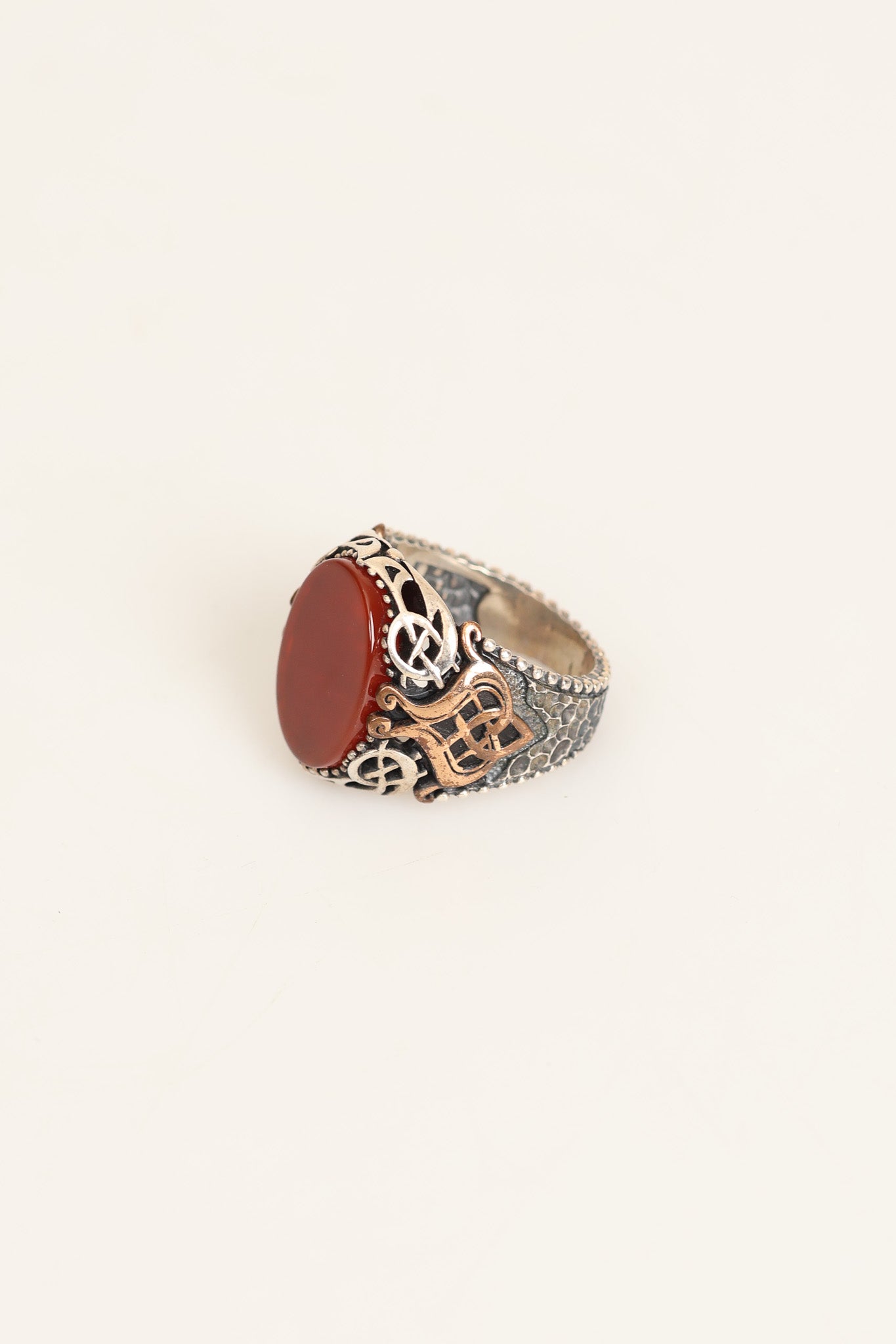 Laboratory Certified Natural Agate 925 Sterling Silver Ring
