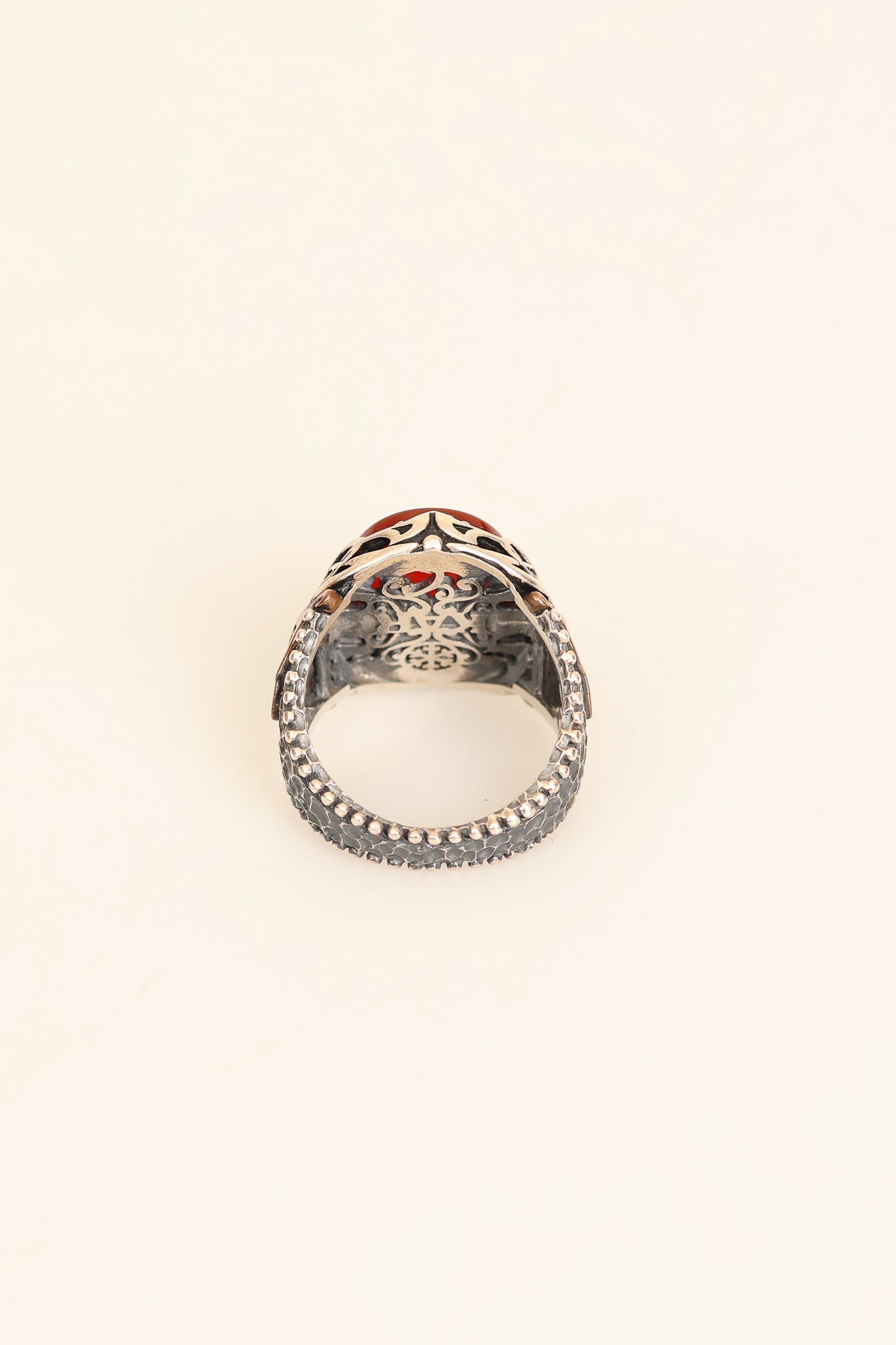 Laboratory Certified Natural Agate 925 Sterling Silver Ring