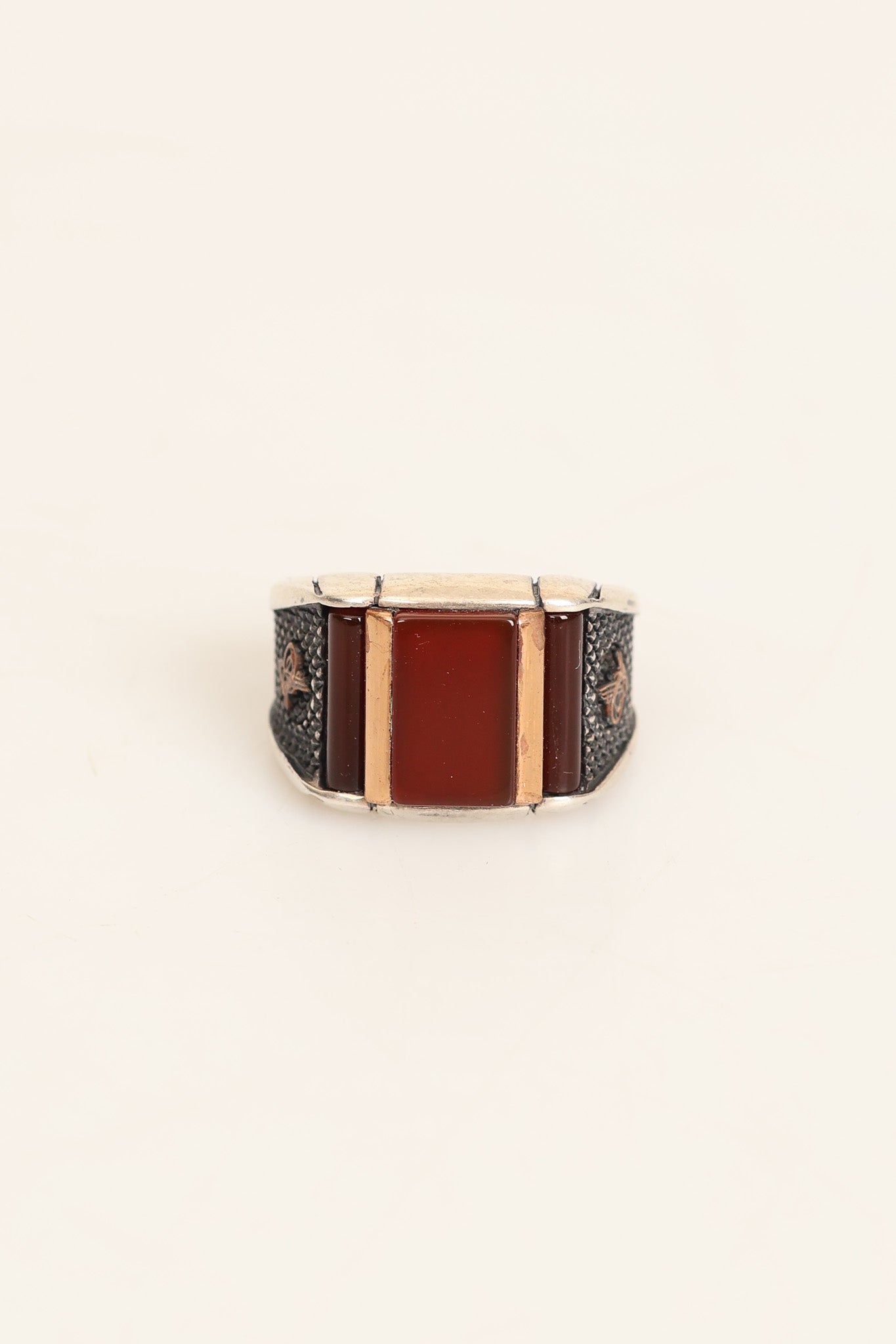 Laboratory Certified Natural Agate 925 Sterling Silver Ring