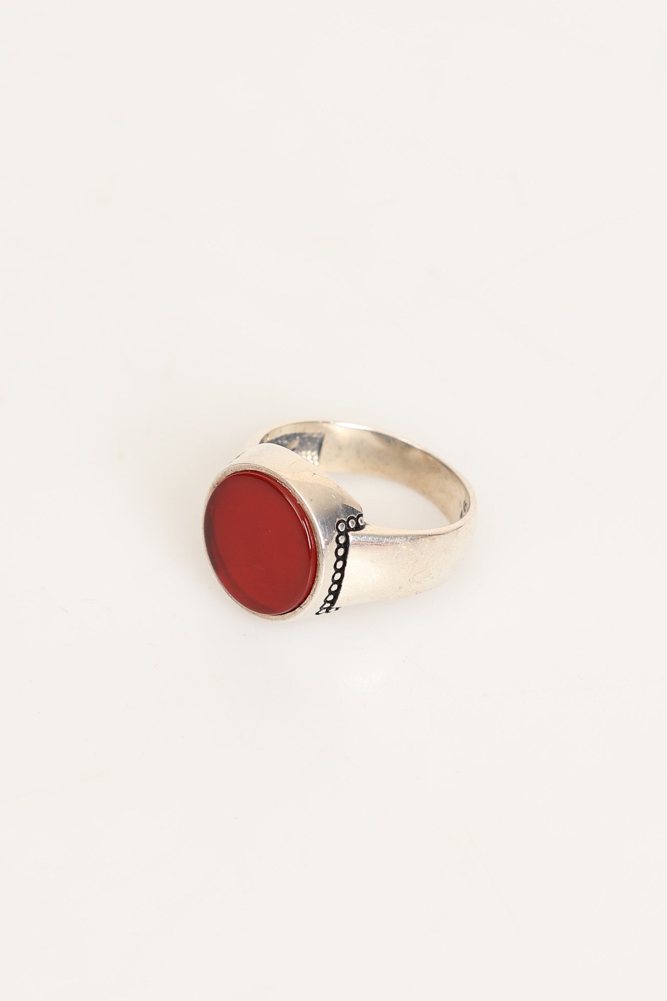 Laboratory Certified Natural Agate 925 Sterling Silver Ring