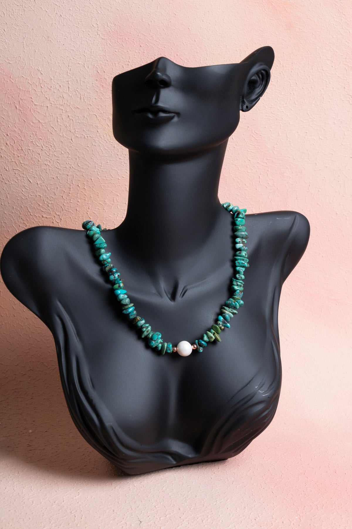 Laboratory Certified Turquoise Natural Stone 925 Sterling Silver Necklace