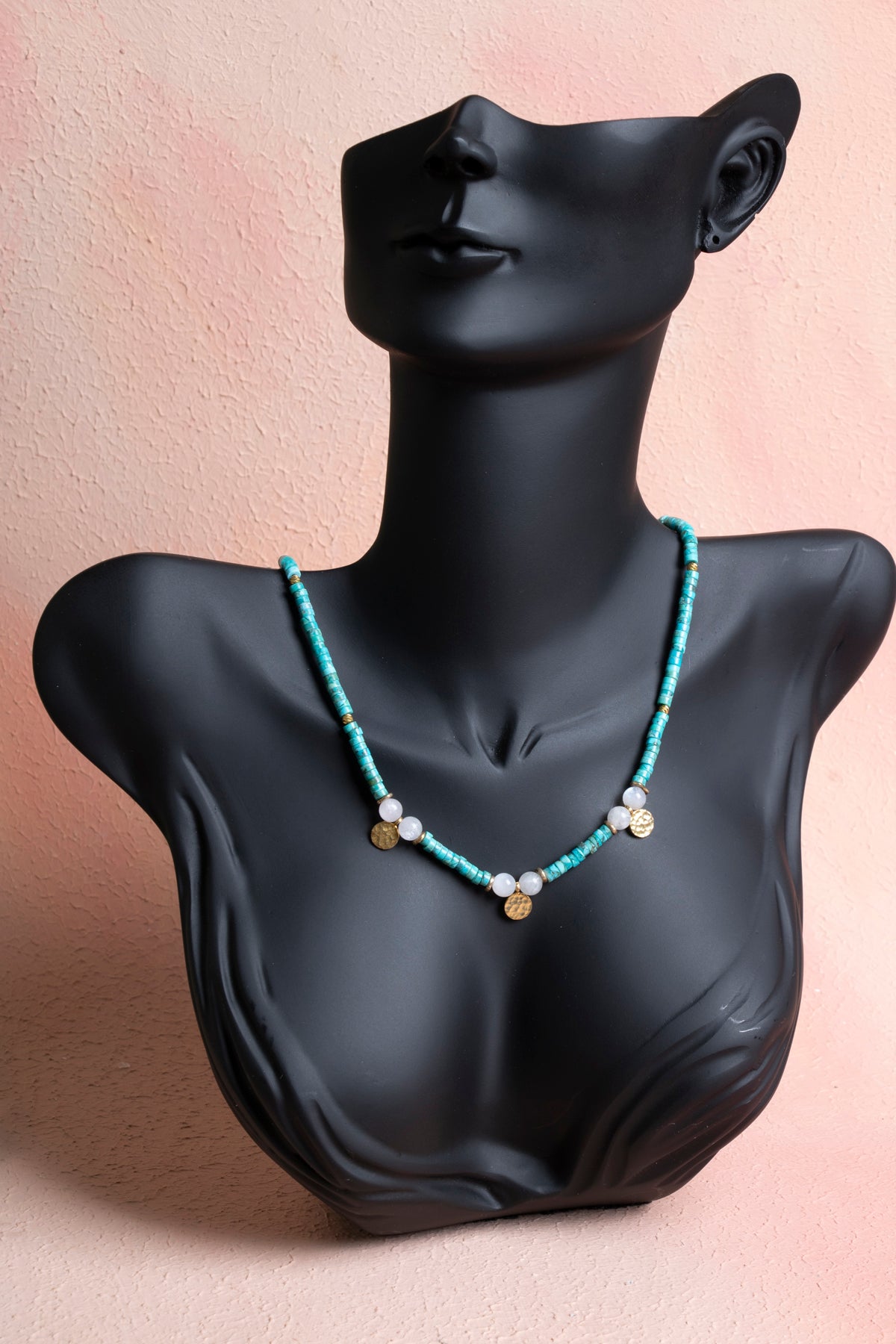 Laboratory Certified Turquoise Natural Stone 925 Sterling Silver Necklace