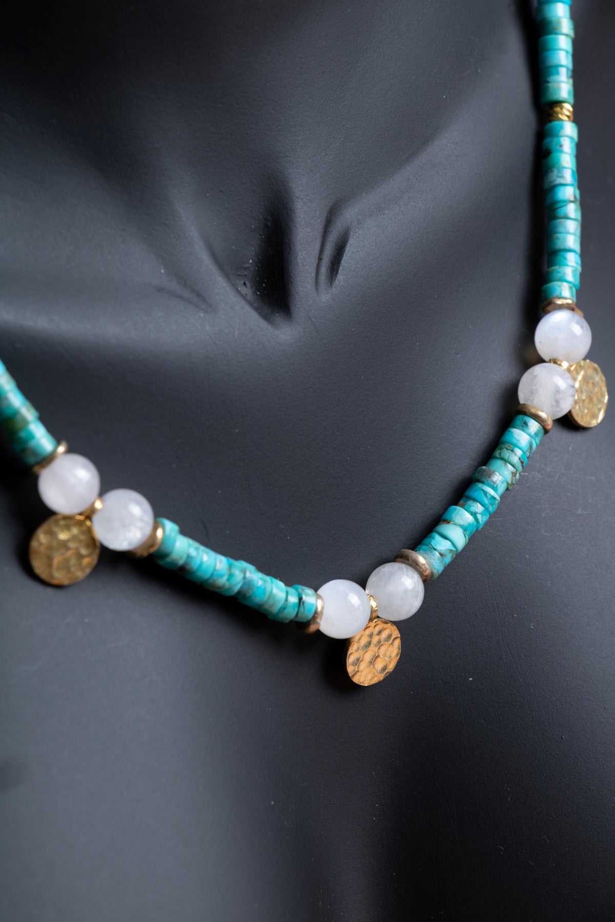 Laboratory Certified Turquoise Natural Stone 925 Sterling Silver Necklace