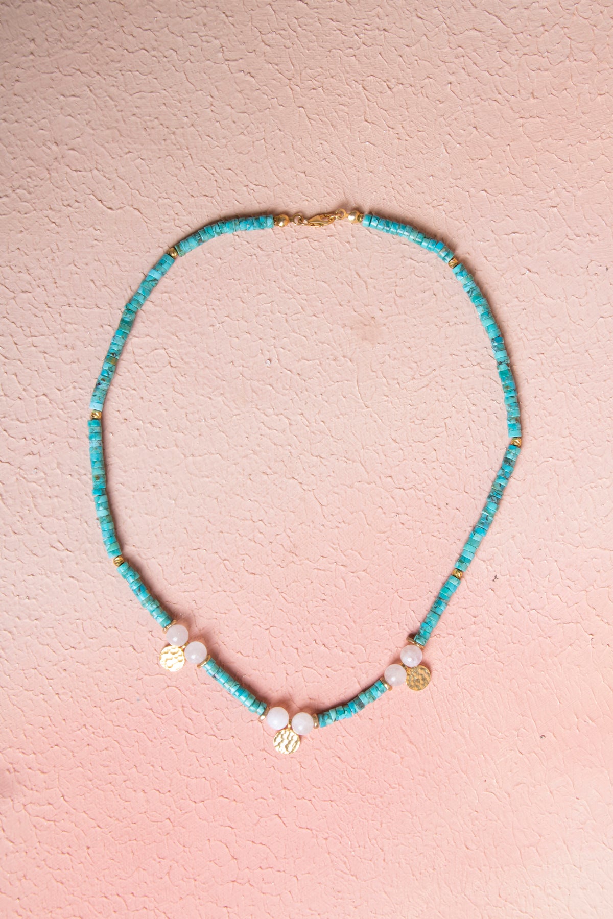 Laboratory Certified Turquoise Natural Stone 925 Sterling Silver Necklace