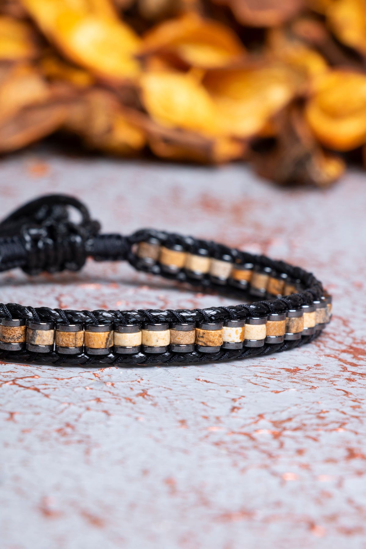 Laboratory Certified Jasper Natural Stone Bracelet