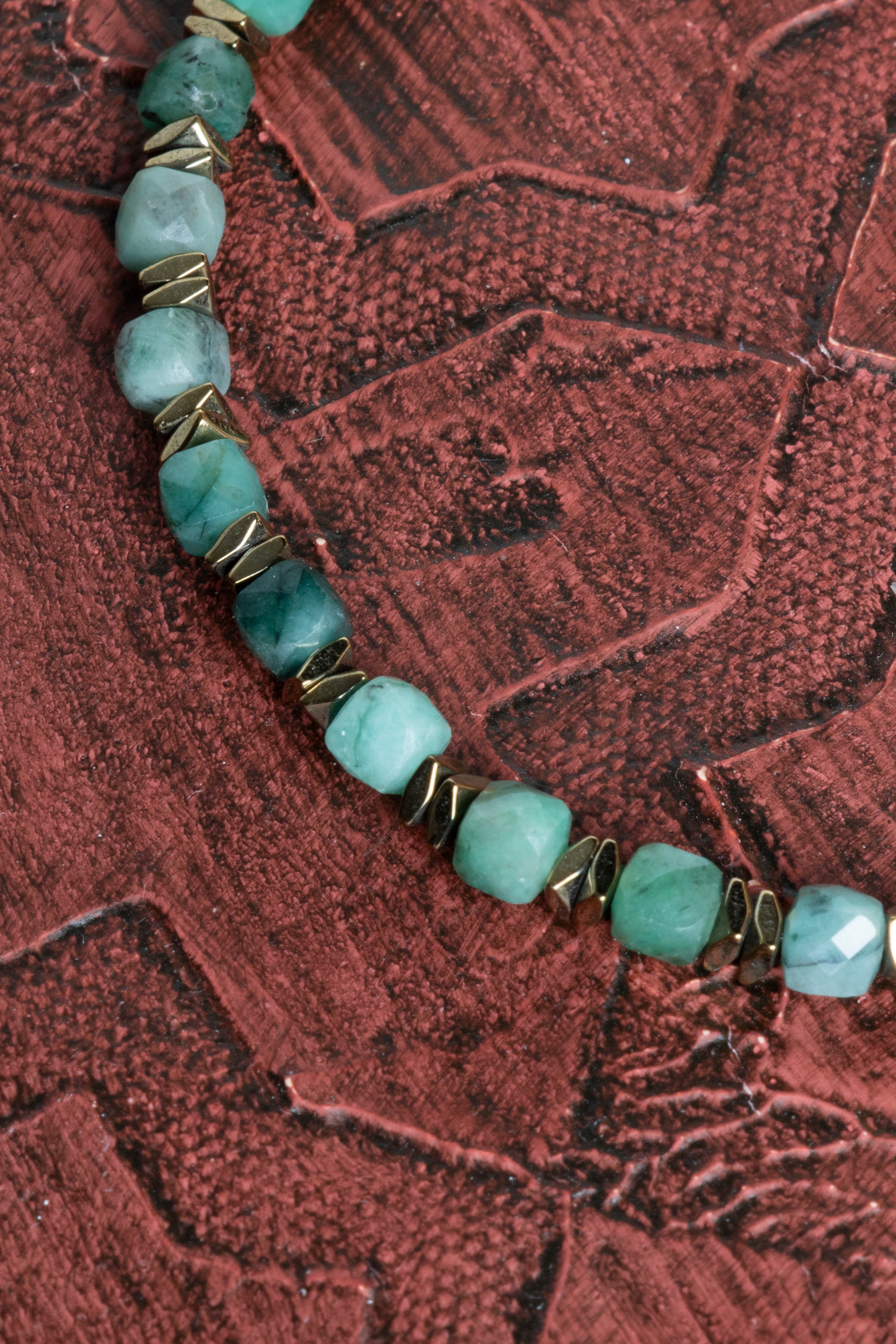 Laboratory Certified Emerald Natural Stone Bracelet