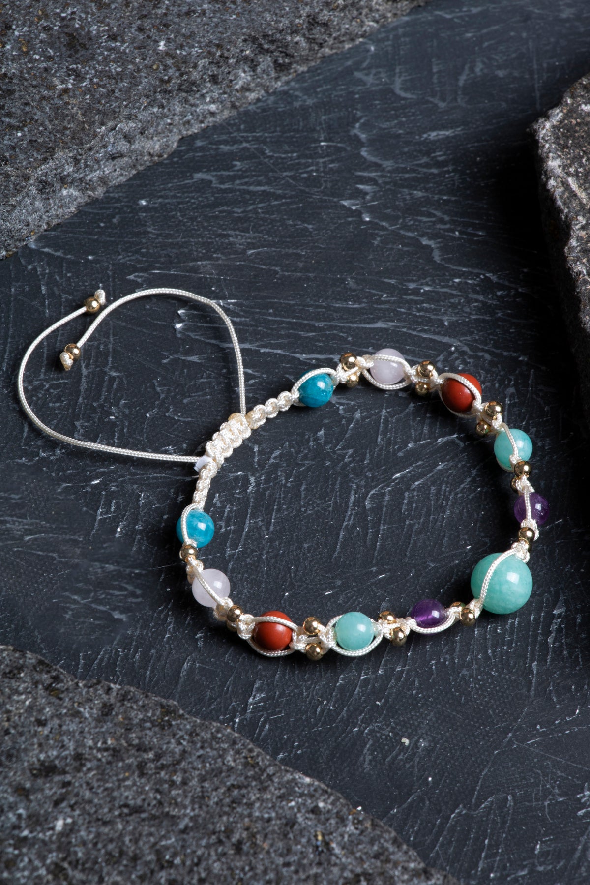 Laboratory Certified Virgo Zodiac Natural Stone Bracelet