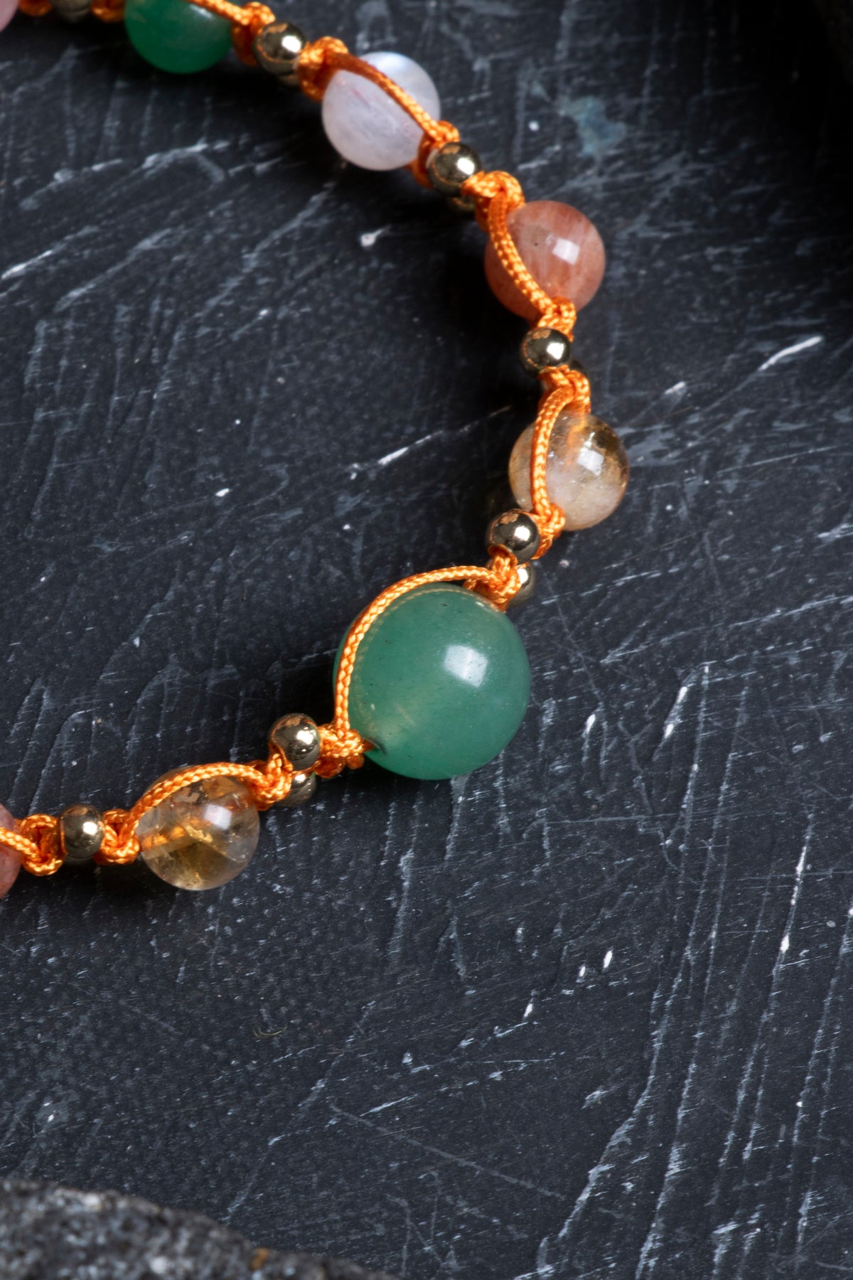 Laboratory Certified Gemini Zodiac Natural Stone Bracelet