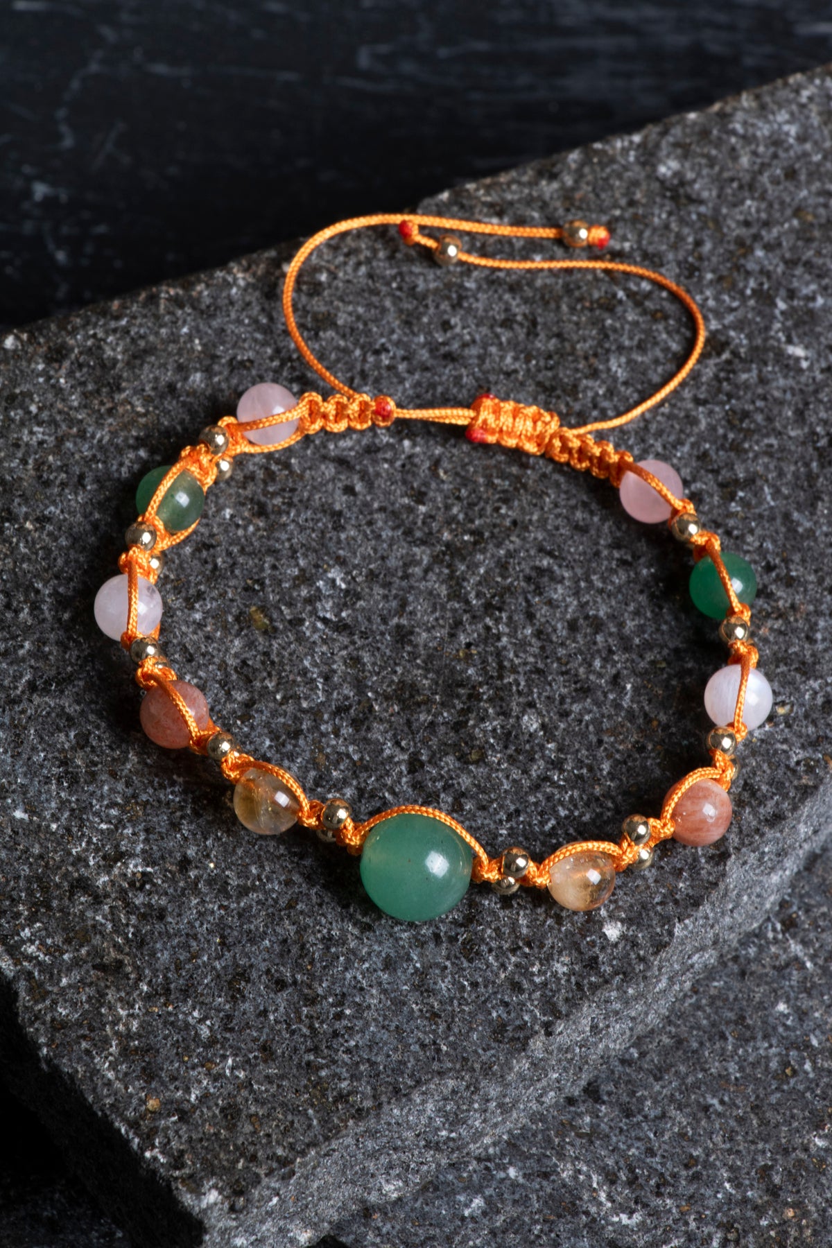 Laboratory Certified Gemini Zodiac Natural Stone Bracelet